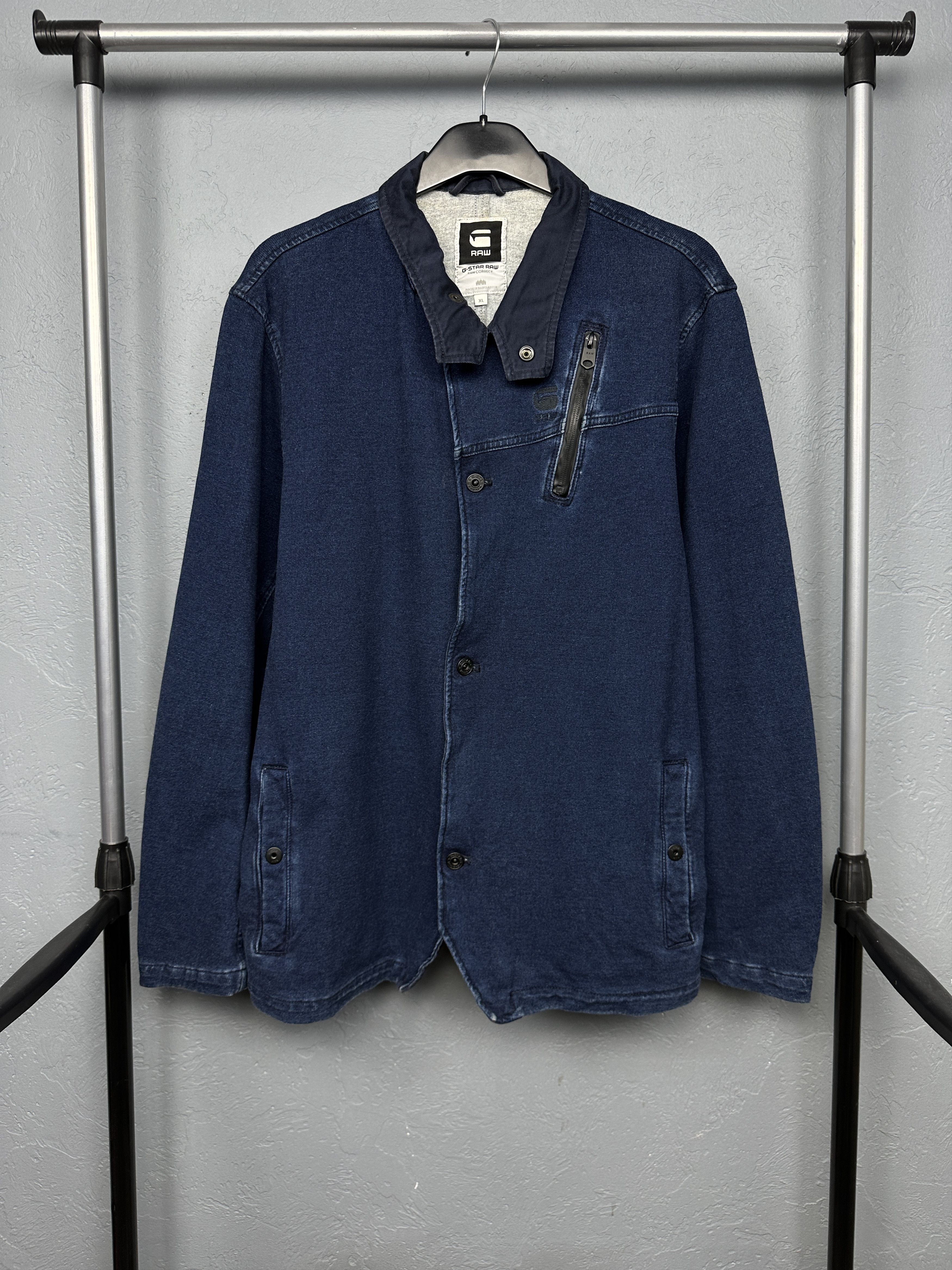 G-Star G Star Raw Kensetsu Vest Mens Overshirt Jacket Size US XL / EU 56 / 4 - 1 Thumbnail