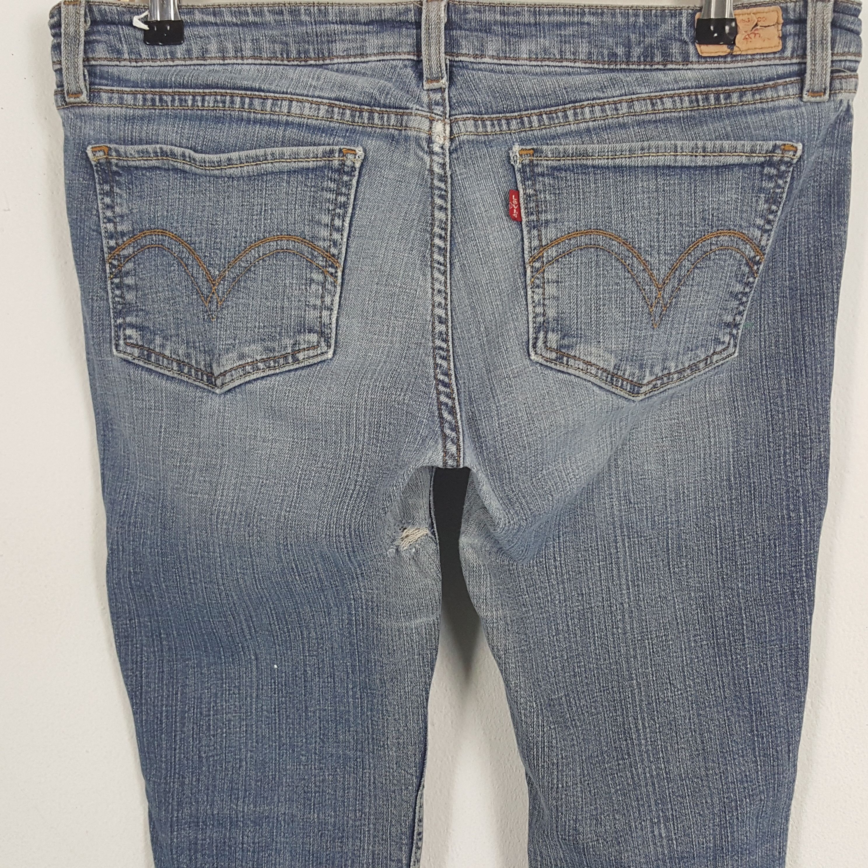 Levi's × Vintage Vintage Levi's Too Superlow Denim Jeans Size 34" / US 12 / IT 48 - 5 Thumbnail