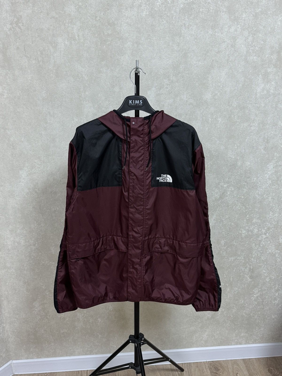The North Face × Vintage The North Face Dark Red raincoats Y2K jacket Size US L / EU 52-54 / 3 - 3 Thumbnail
