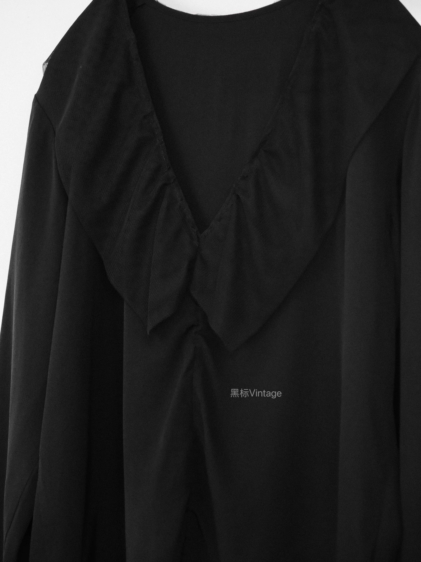 Yohji Yamamoto Yohji Yamamoto 08SS Vintage Silk Mesh Long Sleeve Women 9/10 Size XS / US 0-2 / IT 36-38 - 4 Thumbnail