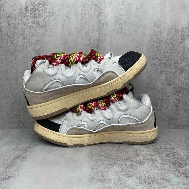 Lanvin Lavin Bread Shoes with Colorful Laces. Size US 8 / EU 41 - 3 Thumbnail
