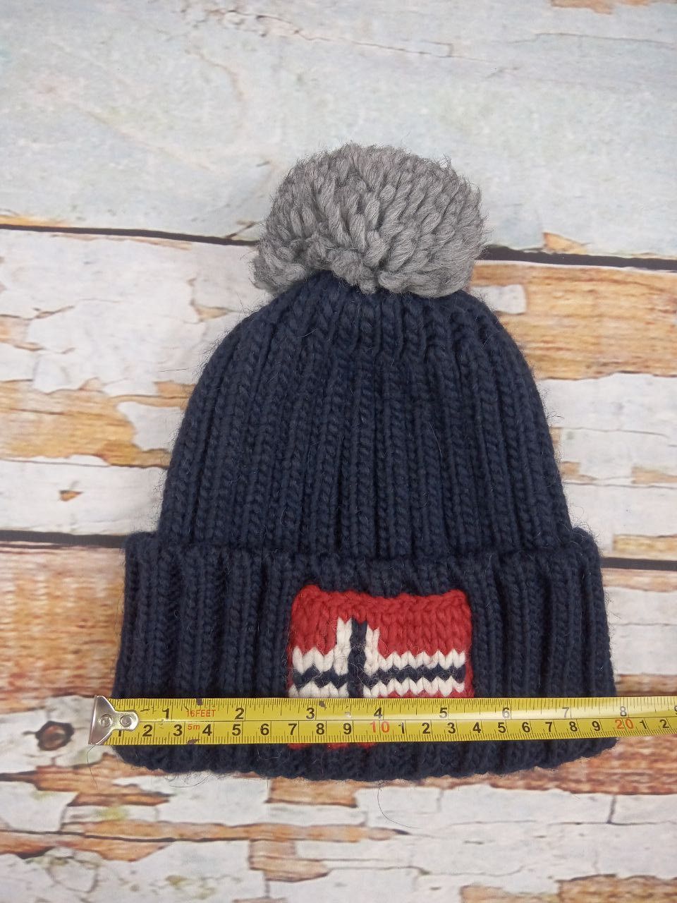 Napapijri Napapijri Unisex Beanie Winter Hat Made in Italy Size ONE SIZE - 6 Thumbnail