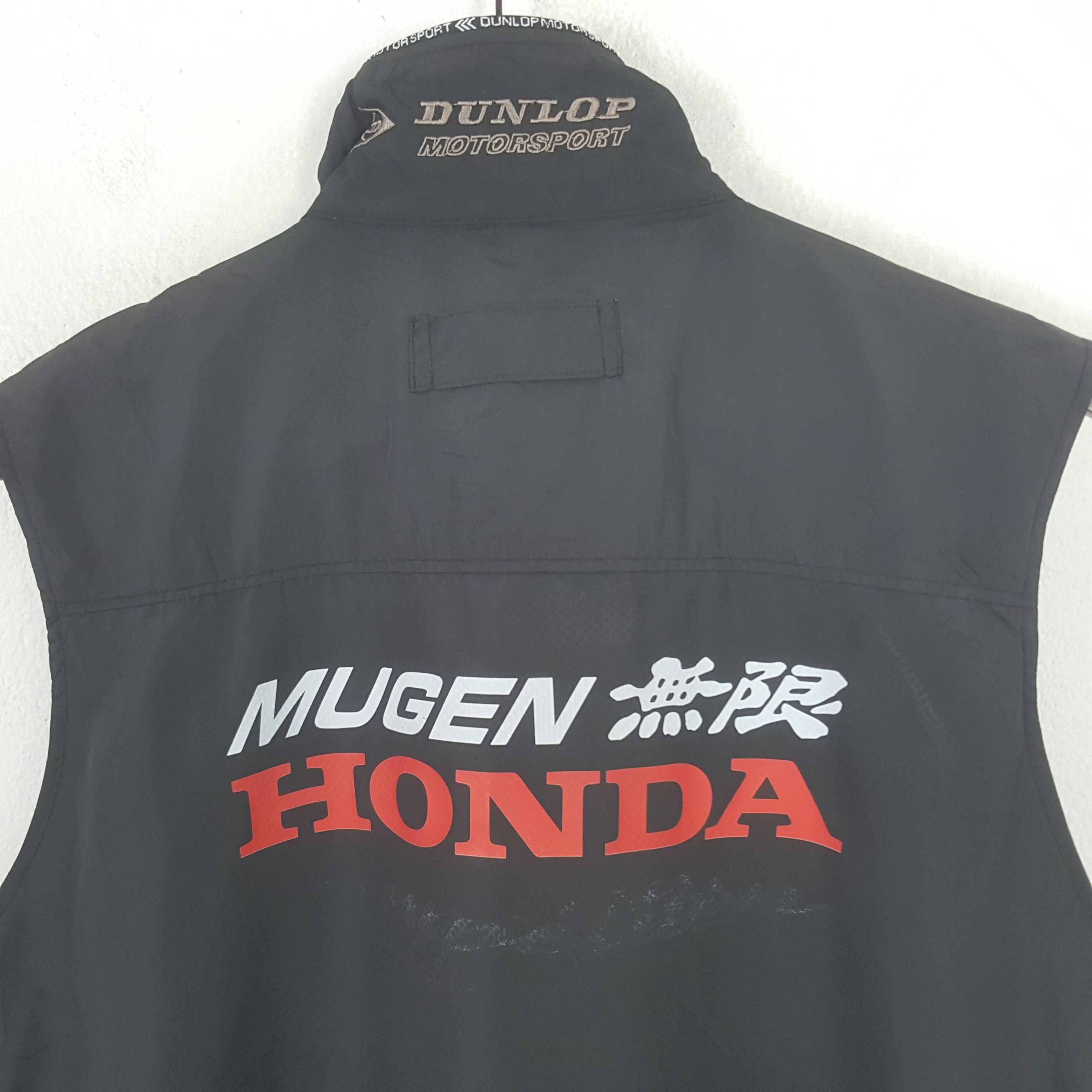 Japanese Brand Vintage Dunlop x Mugen Honda Custom Logo Vest Jacket Size US L / EU 52-54 / 3 - 2 Thumbnail