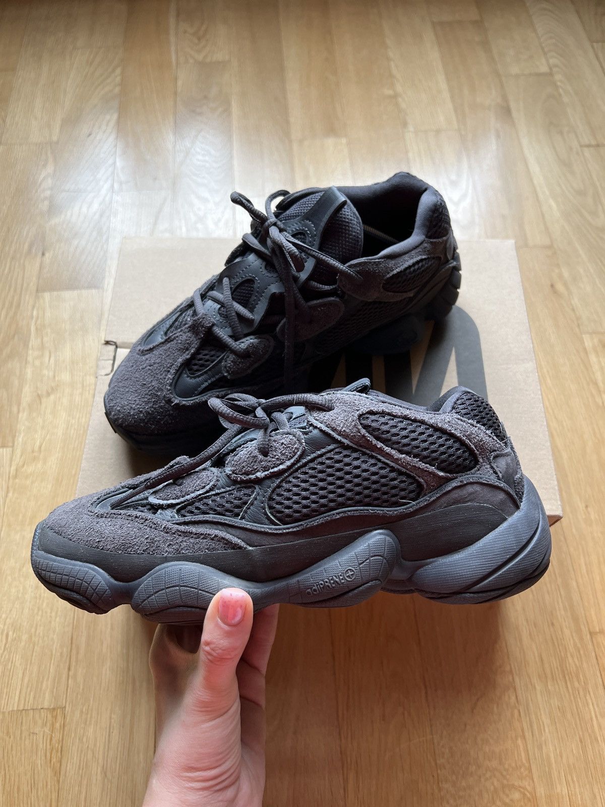 Yeezy Adidas yeezy boost 500 black sneakers Size US 7 / EU 40 - 6 Thumbnail