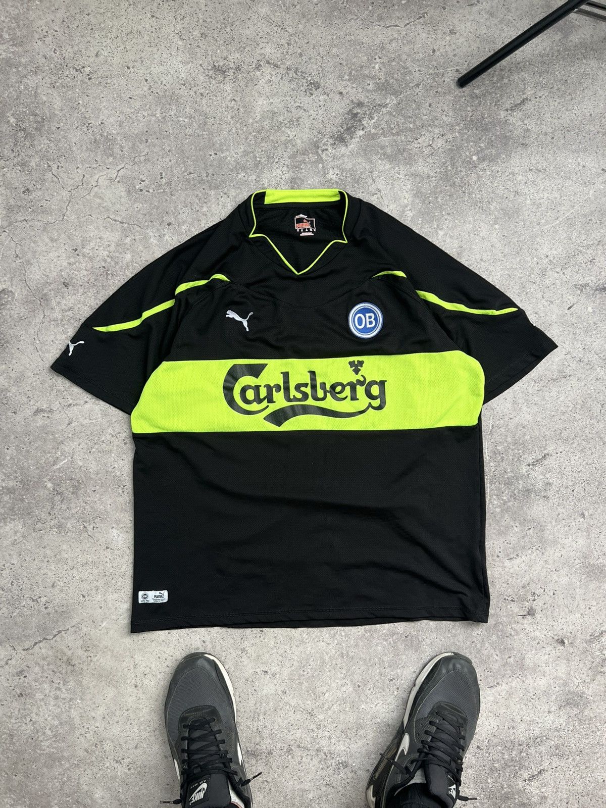 Puma × Vintage Odense BK 2011/2014 Match Shirt Size US XL / EU 56 / 4 - 1 Thumbnail