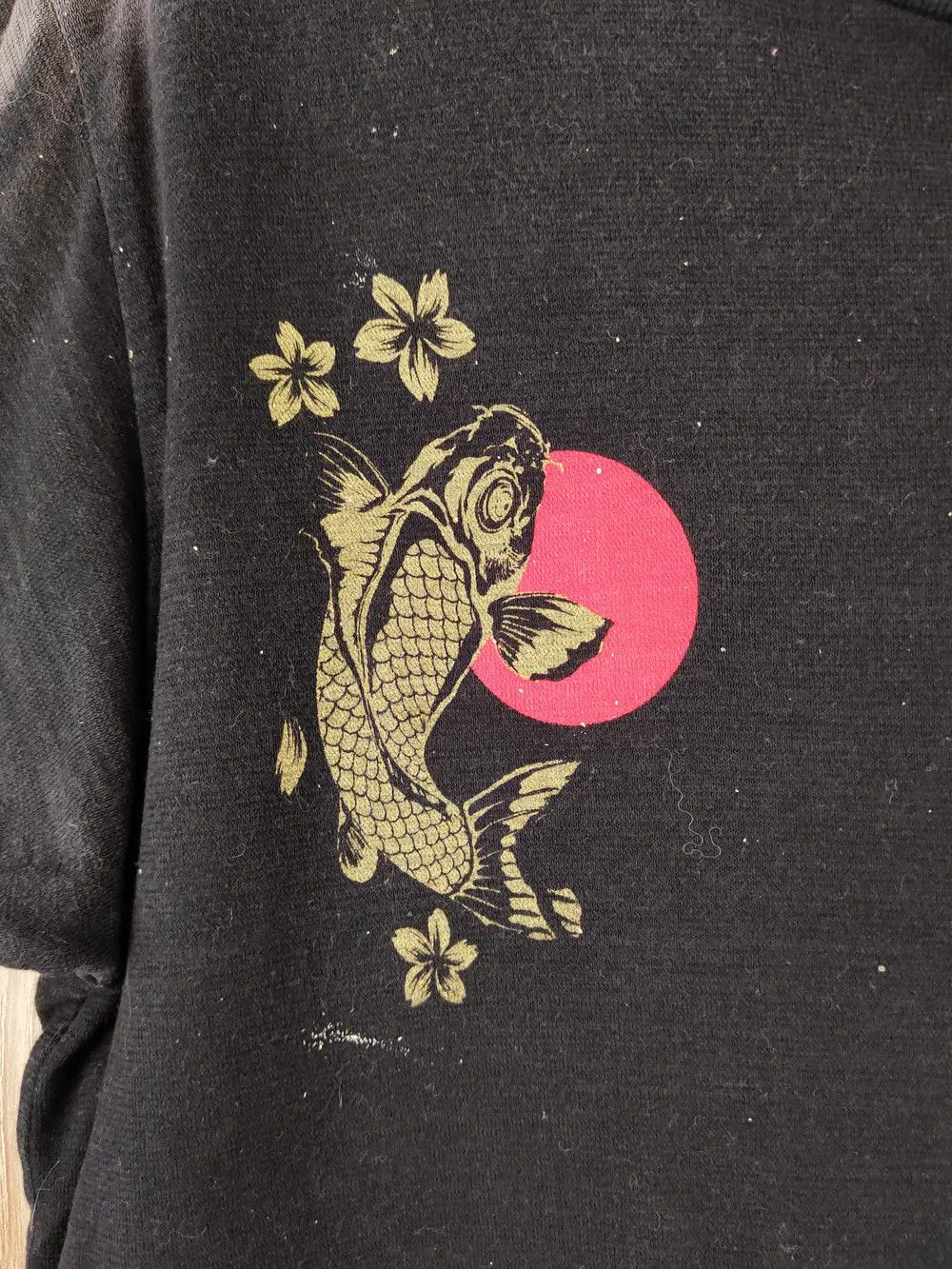 Japanese Brand Buden Shokumin Japan edition faded Black tee #W589 Size US L / EU 52-54 / 3 - 6 Thumbnail
