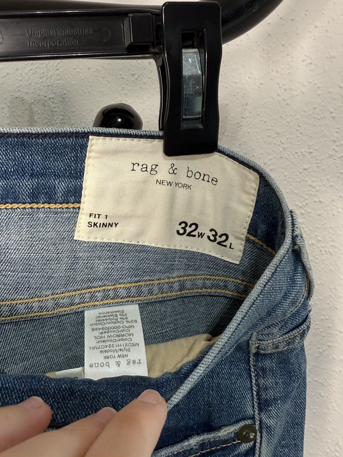 Rag & Bone Rag & Bone Fit 1 Skinny Jeans Size US 32 / EU 48 - 3 Thumbnail
