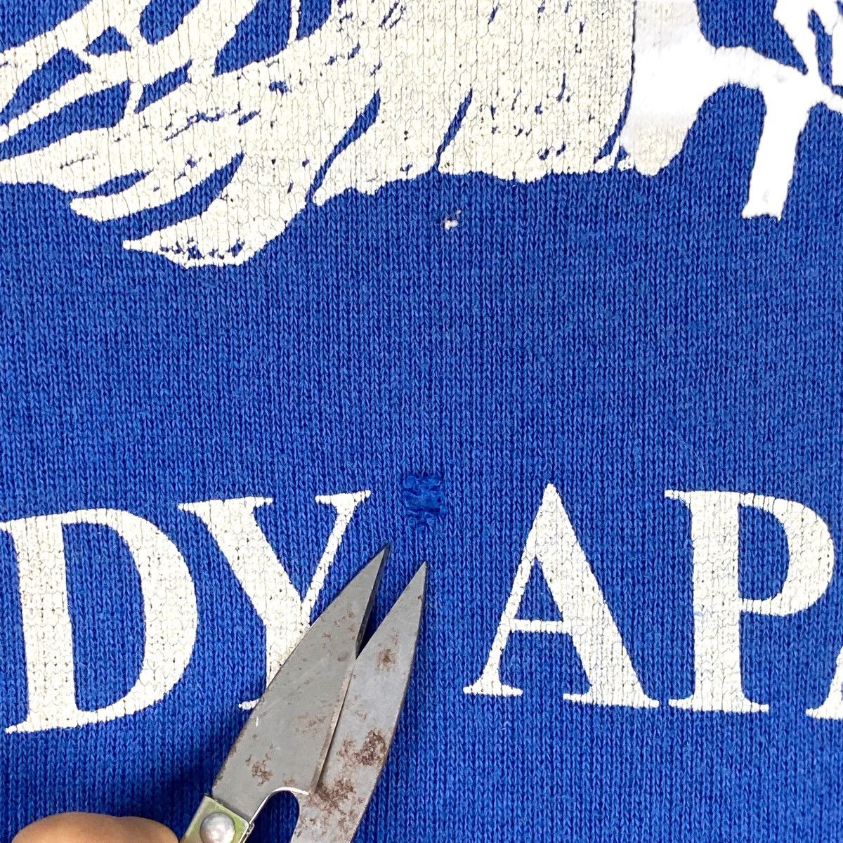 Russell Athletic × Vintage Vintage Russell Graphic Crewneck Sweatshirt Blue Pullover Size US M / EU 48-50 / 2 - 6 Thumbnail