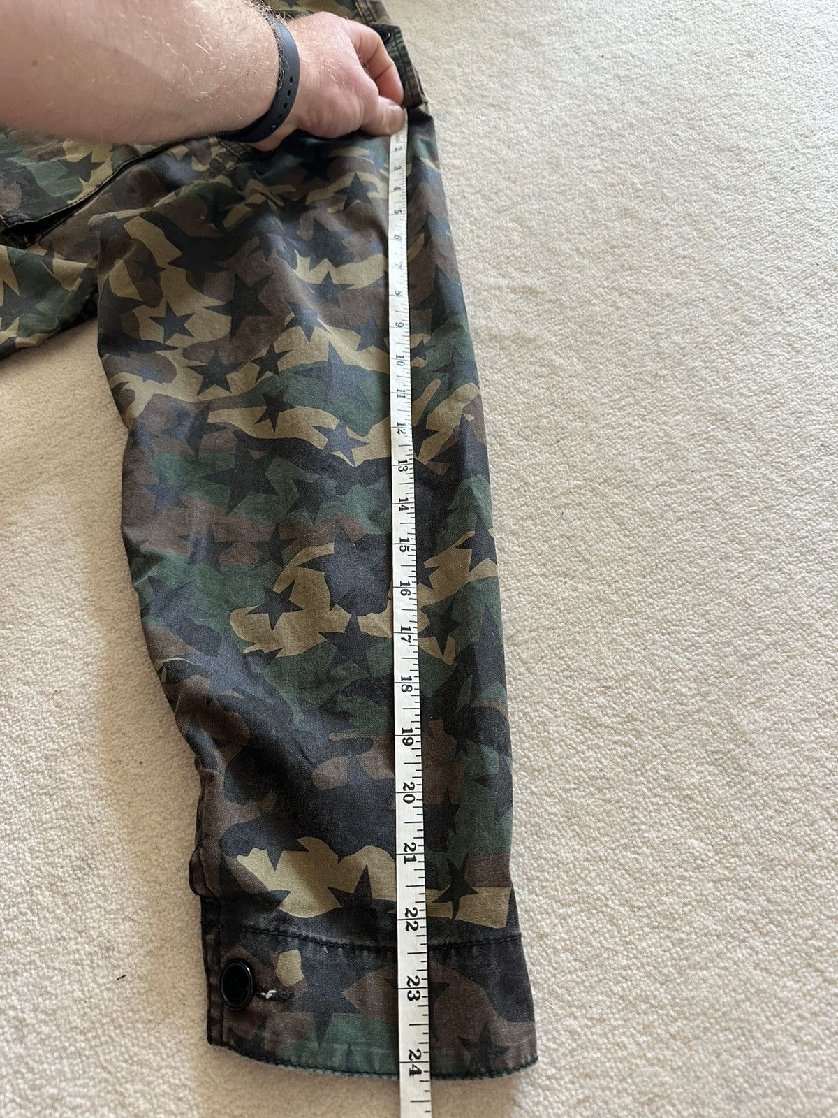 Saint Laurent Paris $2189 Saint Laurent camo star hoodie jacket XL grail Size US XL / EU 56 / 4 - 8 Thumbnail