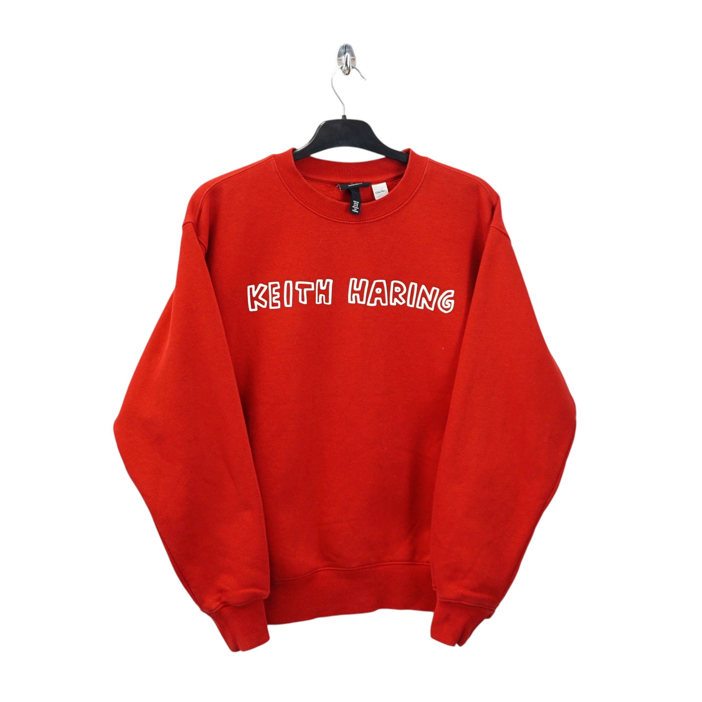 H&M × Keith Haring Graphic Oversized Sweatshirt Size US XS / EU 42 / 0 - 2 Thumbnail