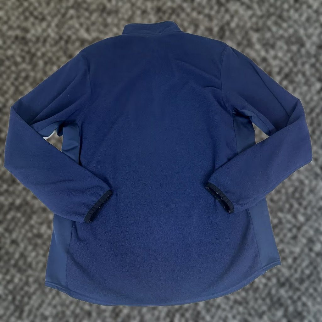 Nike VINTAGE Nike Sweatshirt 1/4 Zip Blue Mens XL Fleece Long Sleeve Pullover 80s 90s Sports Shirt Size US XL / EU 56 / 4 - 1 Thumbnail