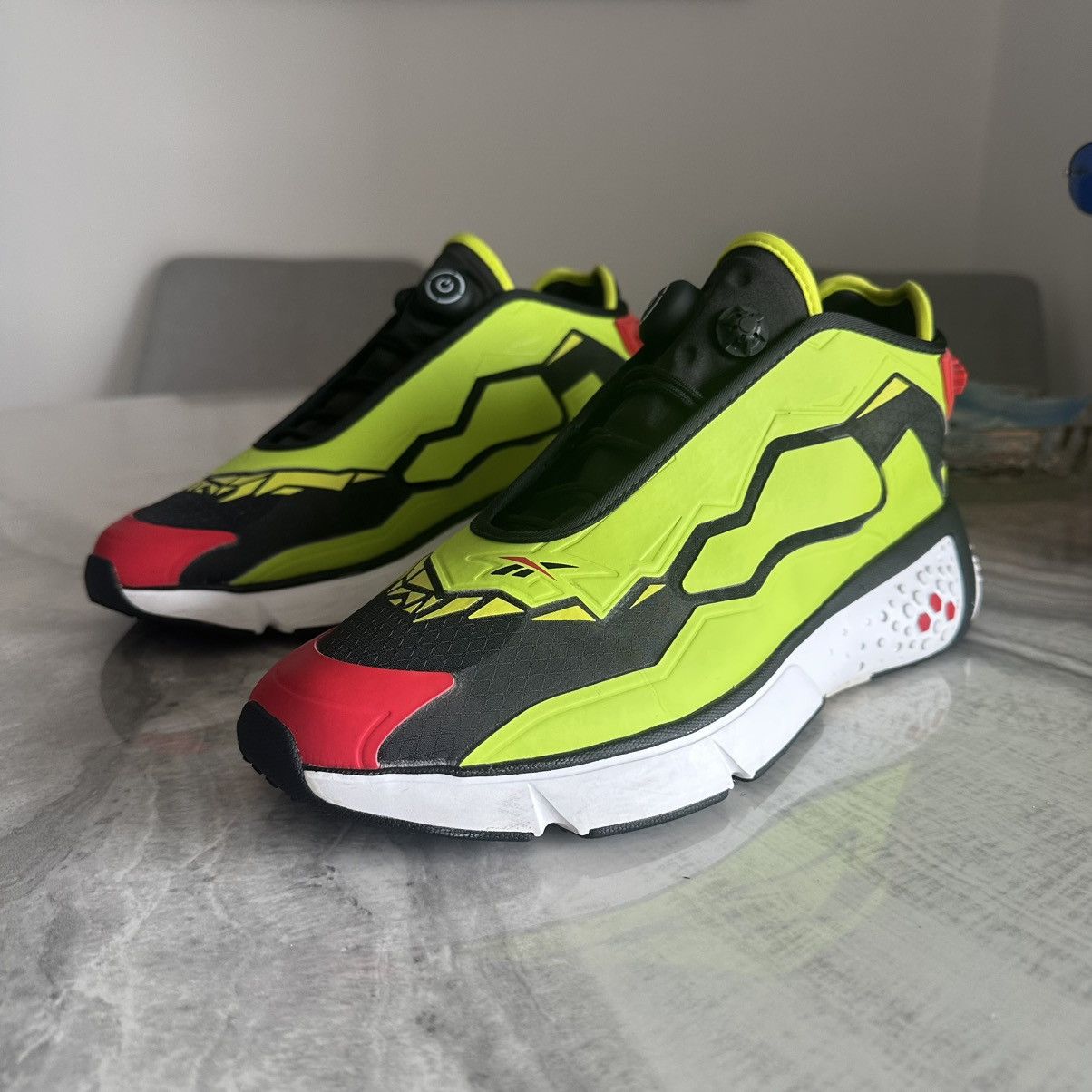 Reebok Rare Reebok Fury Model F Citron Sneakers Size US 10 / EU 43 - 2 Thumbnail