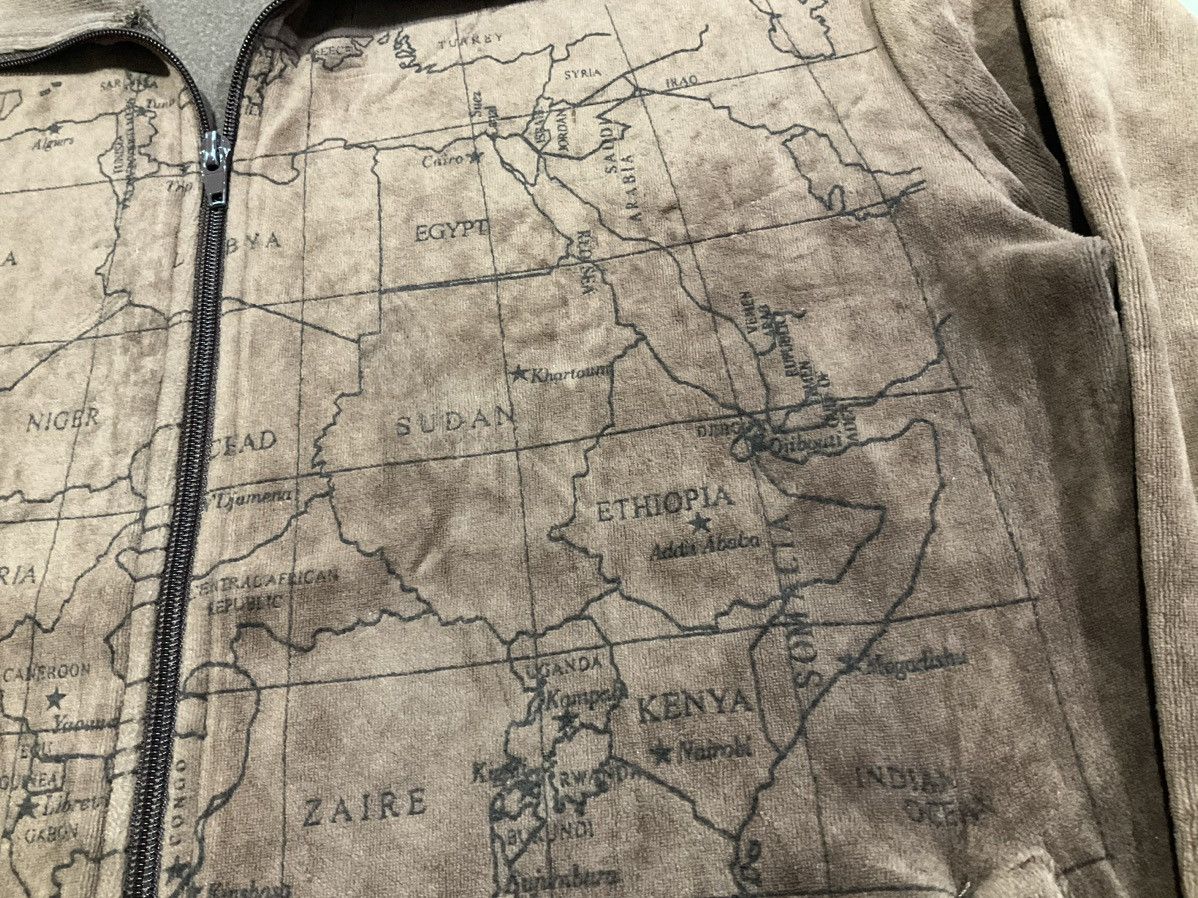 If Six Was Nine × JACKROSE × Japanese Brand 🔥Y2K Archived Jackrose Velvet Jacket Africa Map Size US L / EU 52-54 / 3 - 7 Thumbnail