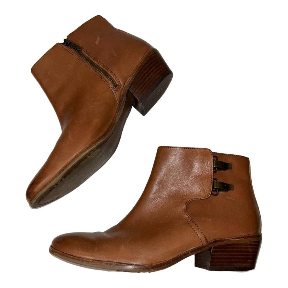 Designer Sam Edelman l Peter Tan Leather Booties 9.5 Size US 9.5 / IT 39.5 - 7 Thumbnail