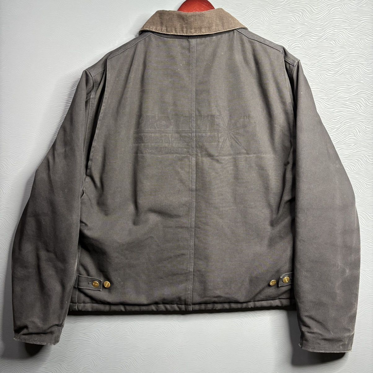 Carhartt × Vintage Vintage Carhartt Quilted Artic Jacket J02 BLK Large Size US L / EU 52-54 / 3 - 3 Thumbnail