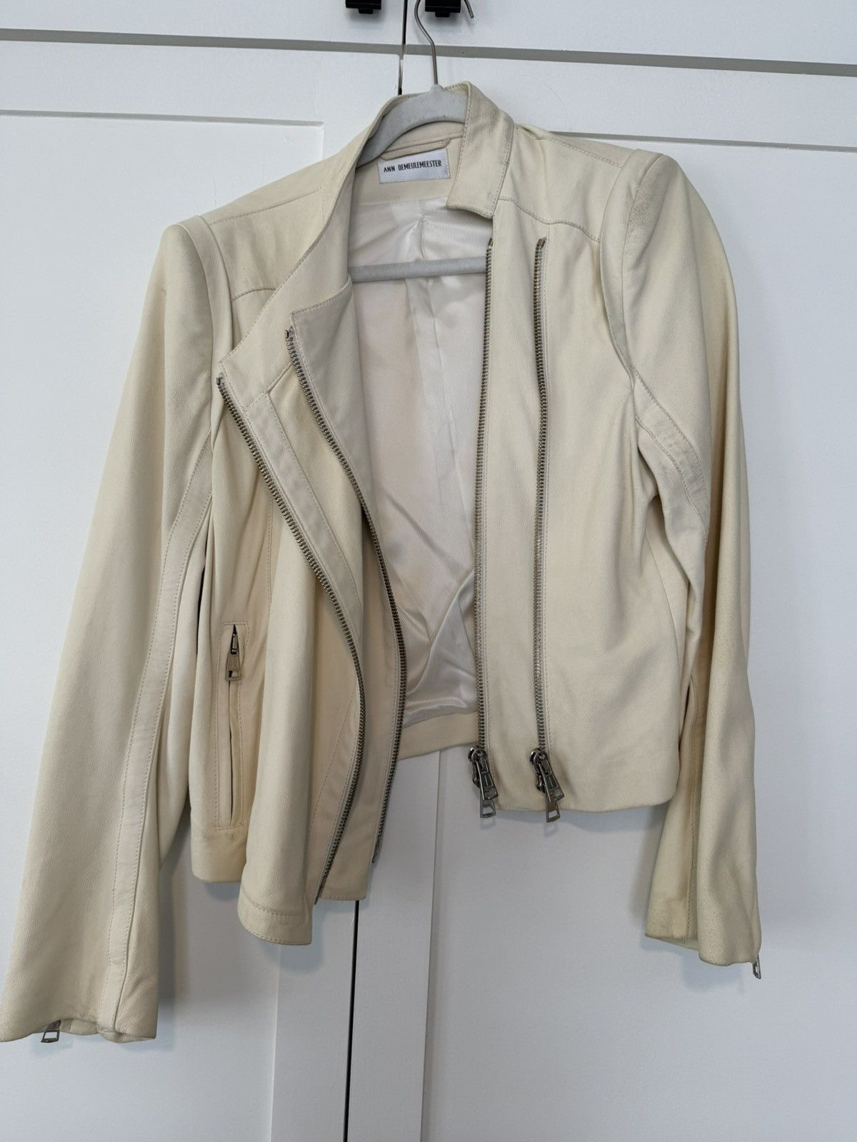 Ann Demeulemeester Ann Demeulemeester leather jacket Size US S / EU 44-46 / 1 - 1 Thumbnail
