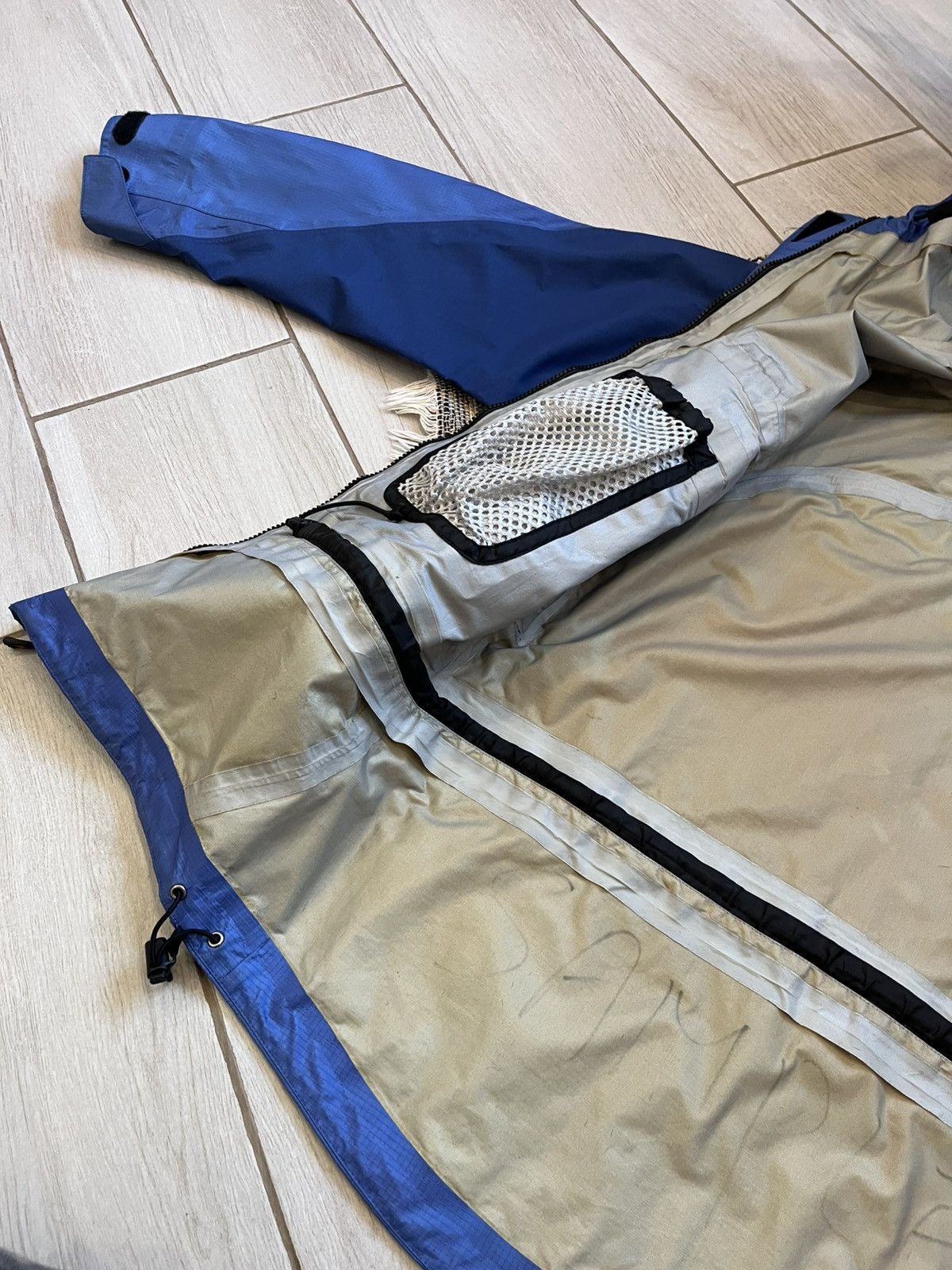 Marmot × Vintage Vintage Marmot GoreTex Jacket windbreaker Waterproof blue Size M / US 6-8 / IT 42-44 - 17 Thumbnail