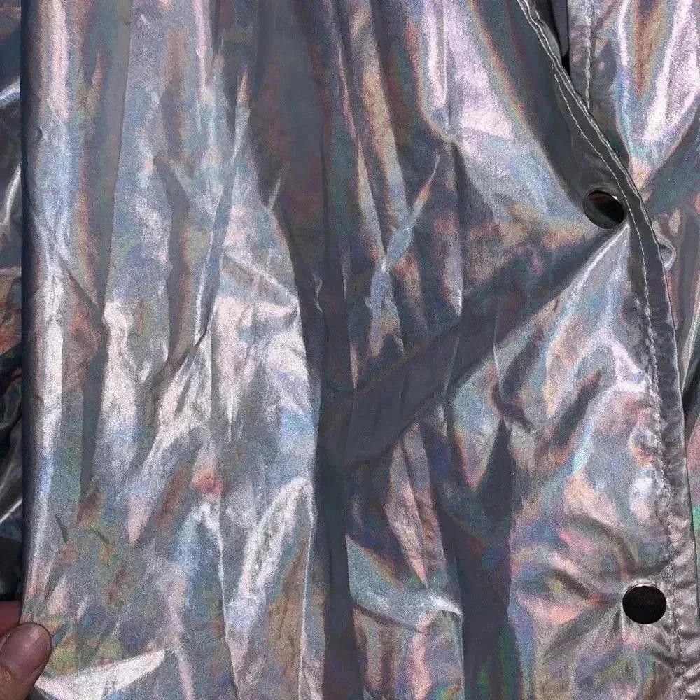 Designer Vintage Iridescent Casual Jacket Size M / US 6-8 / IT 42-44 - 3 Thumbnail