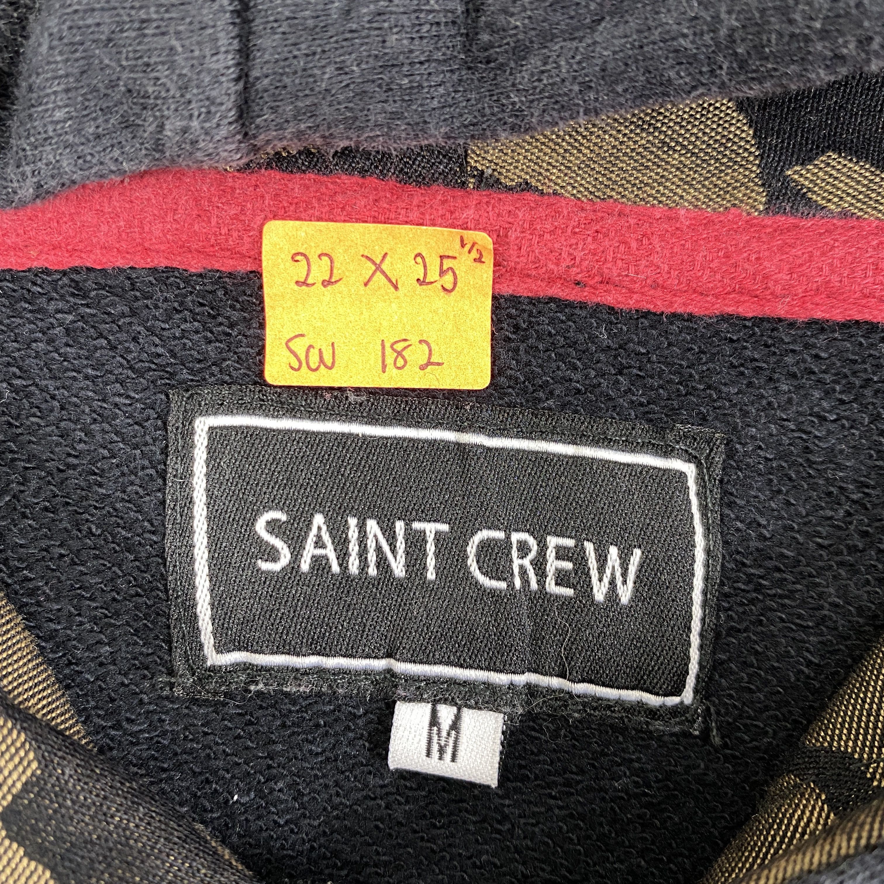 Japanese Brand Saint Crew Stylish Sun Faded Hoodies -SW182 Size US M / EU 48-50 / 2 - 3 Thumbnail