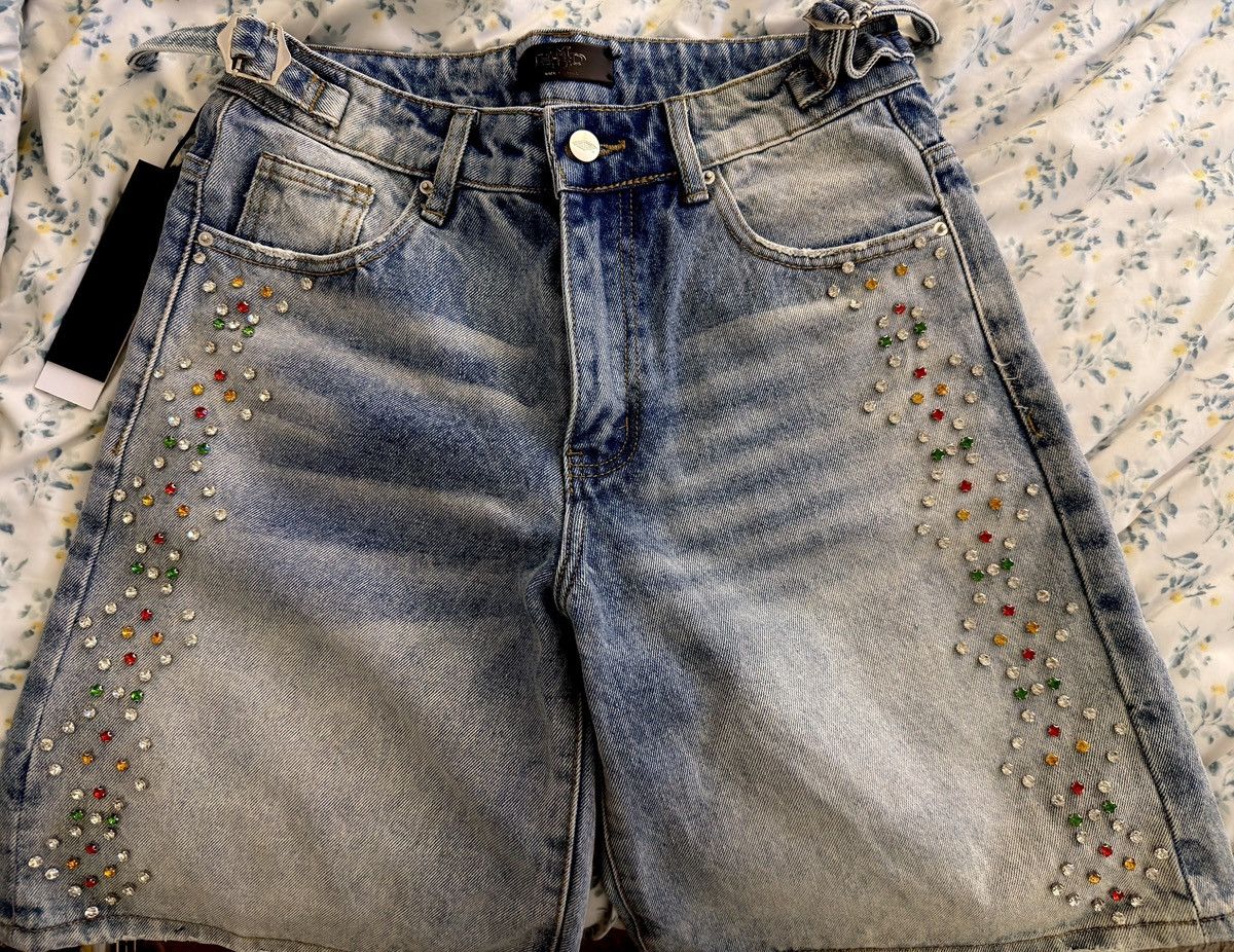 HMDD HMDD H-STAR CRYSTAL JORTS Size US 30 / EU 46 - 1 Thumbnail