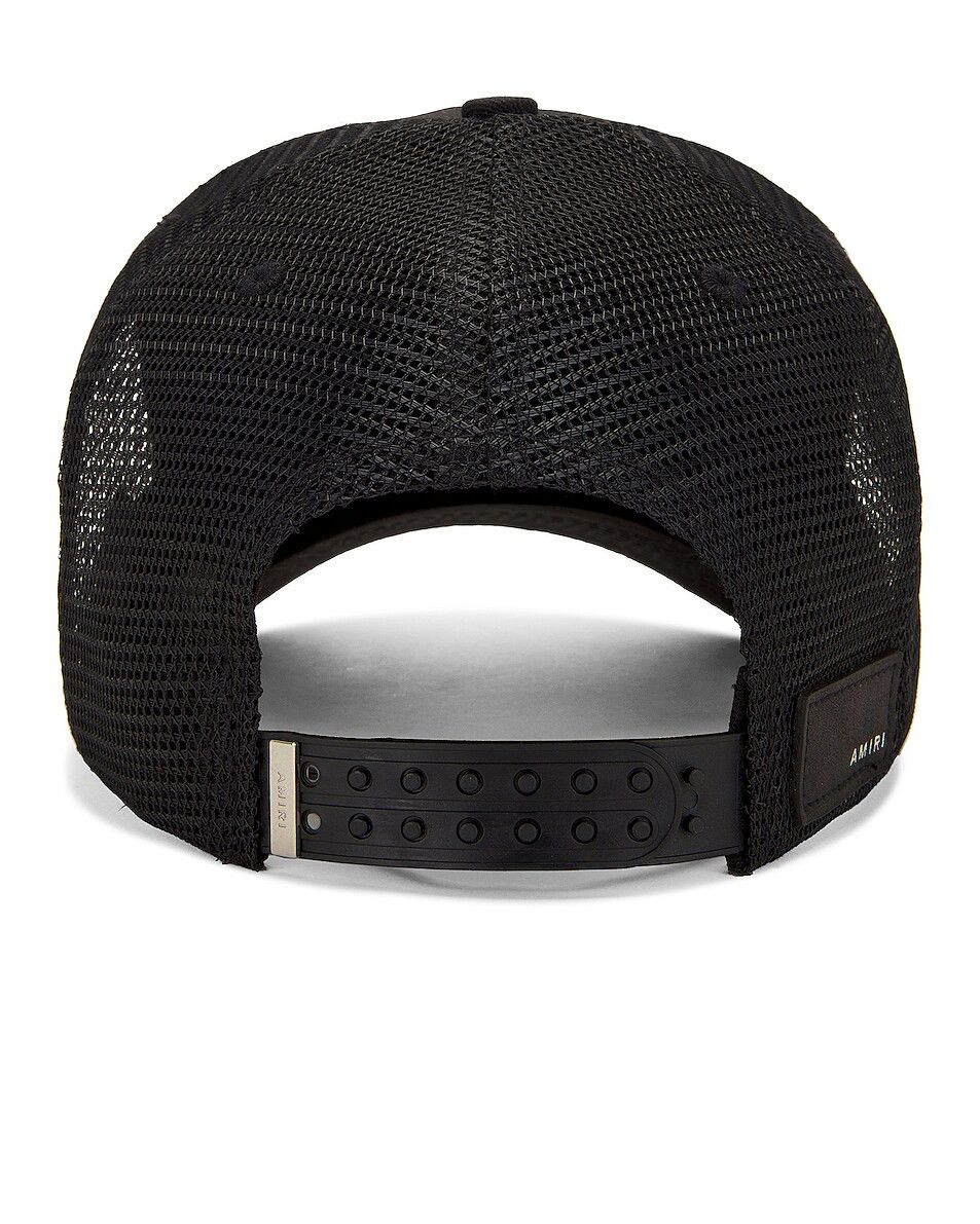 Amiri o1mle0325 Size: OS / Pegasus Trucker Hat / Cap in Black Size ONE SIZE - 2 Thumbnail