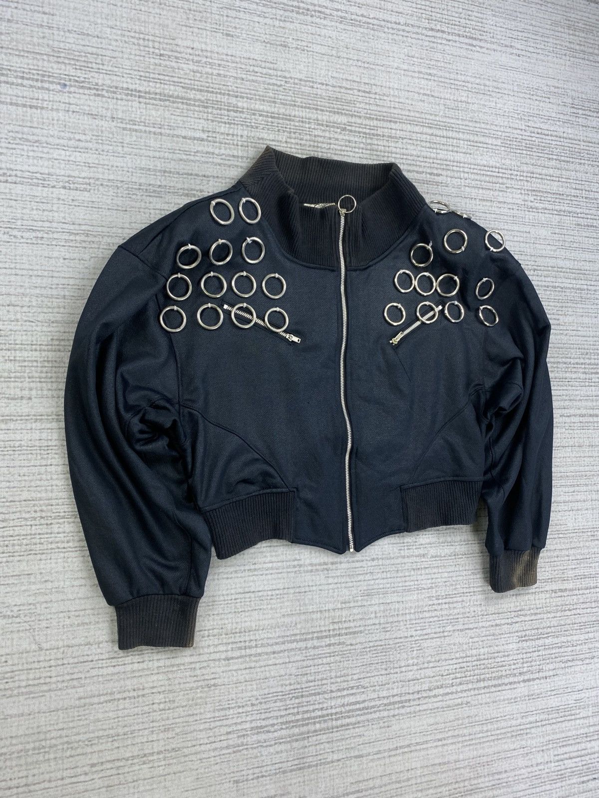 If Six Was Nine × Vintage Vtg All American Official Lover Punk Bondage Cropped Jacket Size US M / EU 48-50 / 2 - 4 Thumbnail