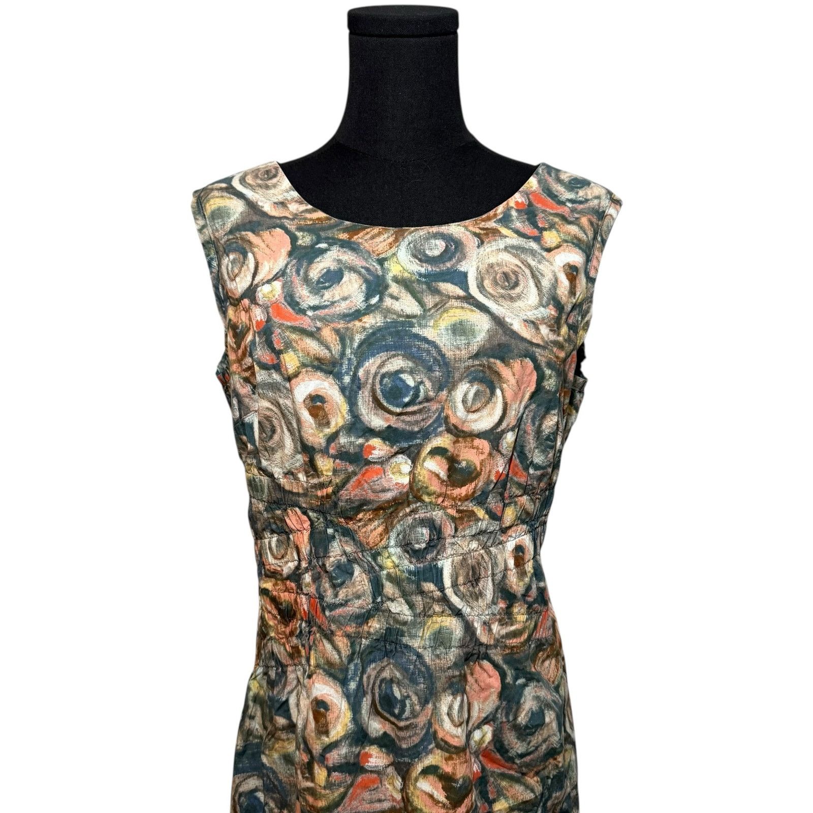 Other Comrags Sleeveless Dress Cotton Multicolor Artsy Size Medium Size M / US 6-8 / IT 42-44 - 4 Thumbnail