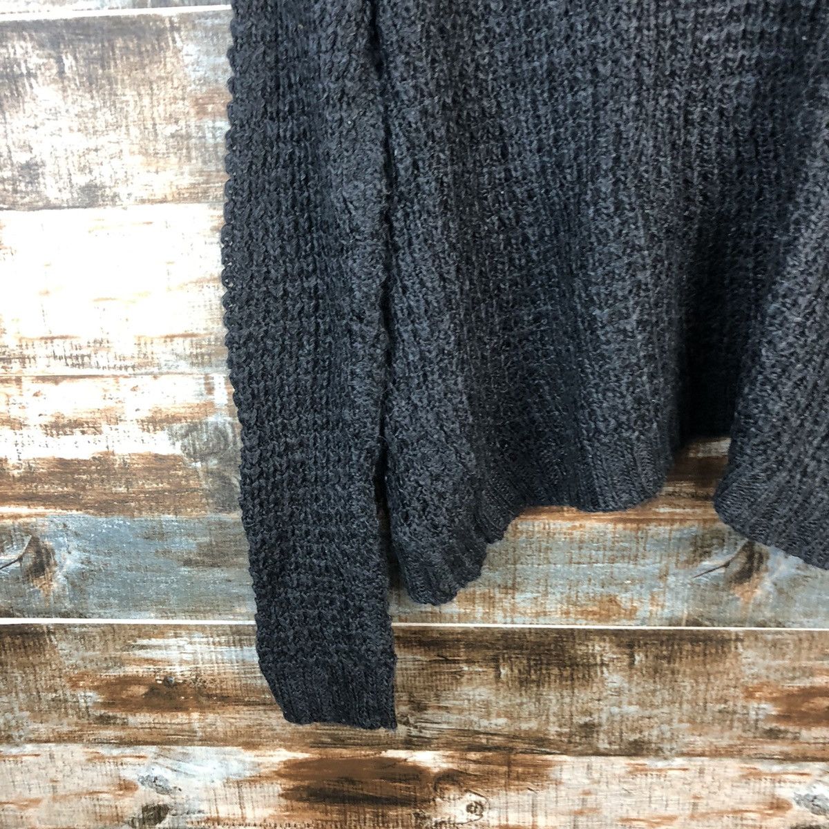 Homespun Knitwear DL Anna Luna japan Black Cardigan Knitwear #C528 Size M / US 6-8 / IT 42-44 - 13 Thumbnail