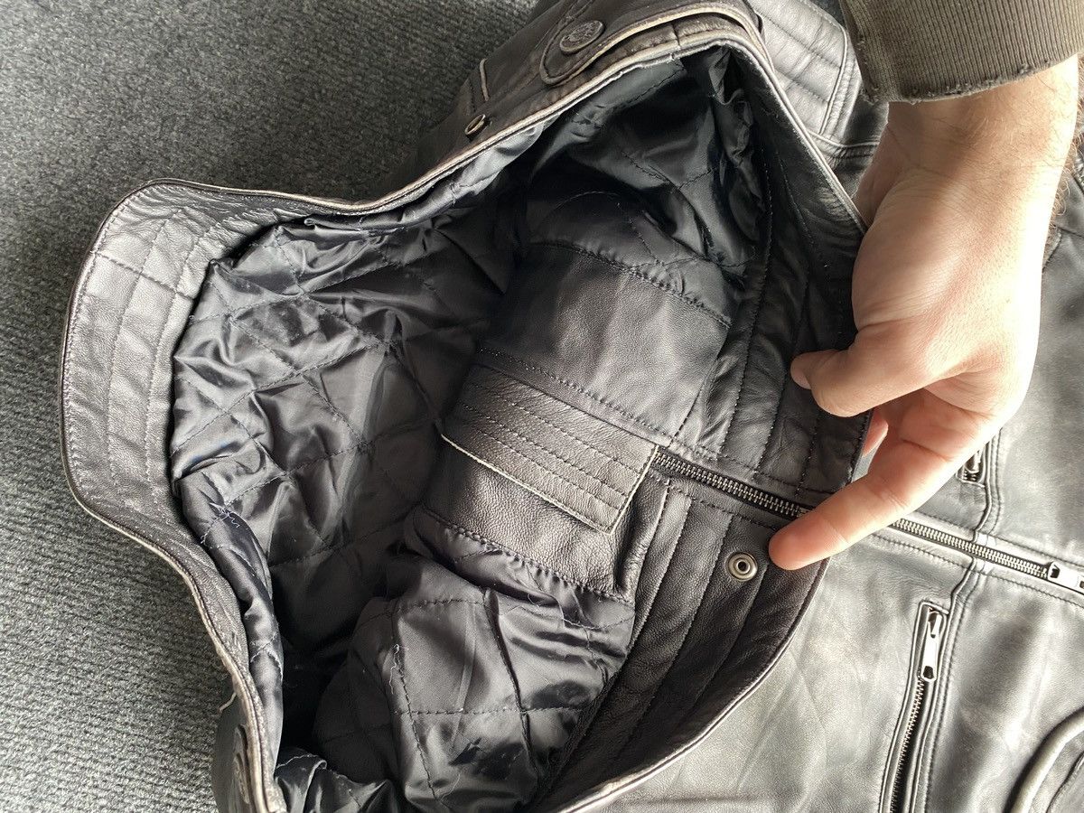 Japanese Brand 🔥Dirty 12 Opium Punk leather jacket racing moto mens m Size US M / EU 48-50 / 2 - 18 Thumbnail
