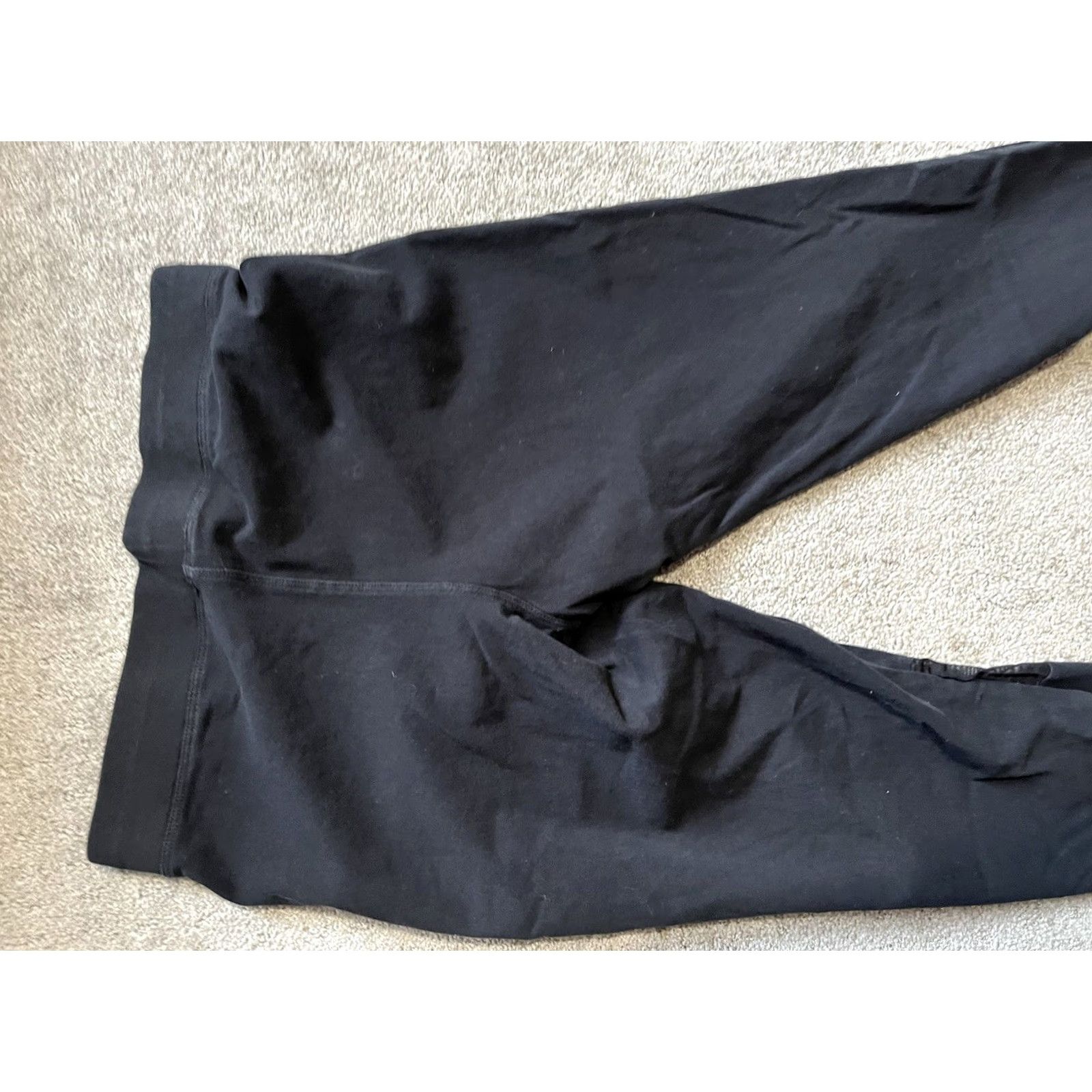 Express Express Leggings Women Size S Black Stretch Ankle Workout Pants Subtle Studded Rise High Size 28" / US 6 / IT 42 - 4 Thumbnail