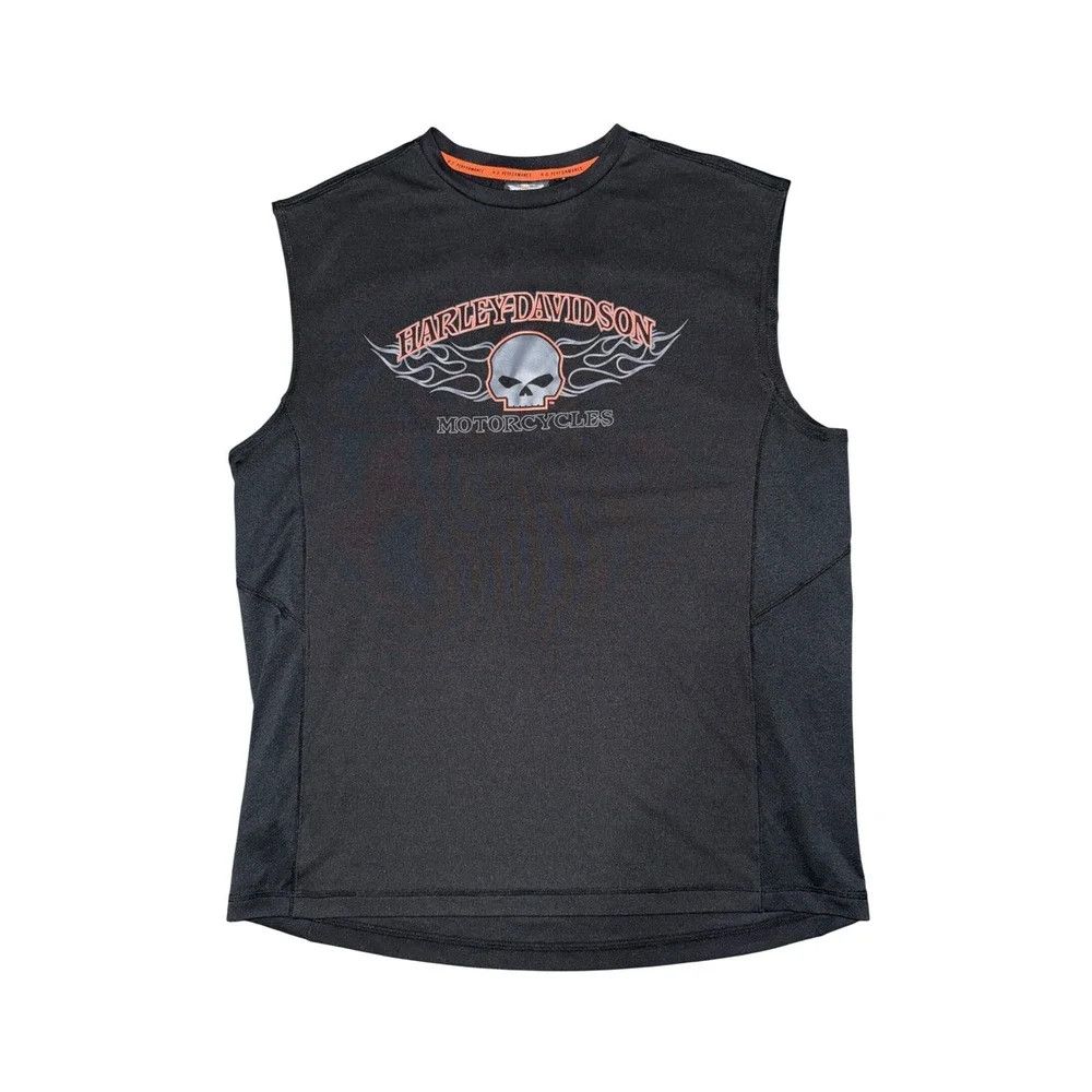 Harley Davidson Harley Davidson Performance Willie G Skull Flame Muscle Tank Size US L / EU 52-54 / 3 - 1 Thumbnail