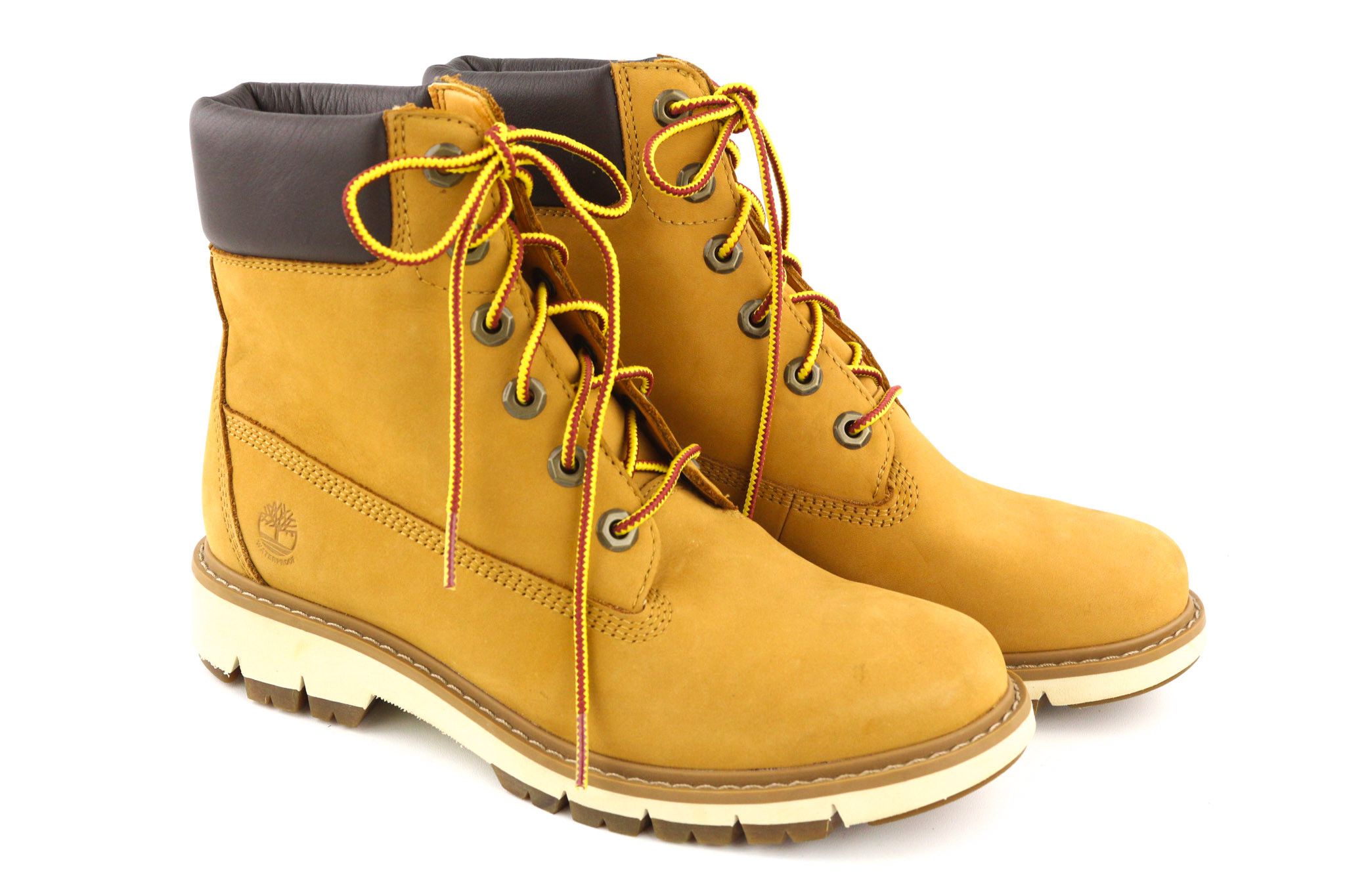 Timberland A1T6U-A3646 EU38/38.5 Brown Leather Lace Boots 81177 Size US 7 / IT 37 - 1 Thumbnail