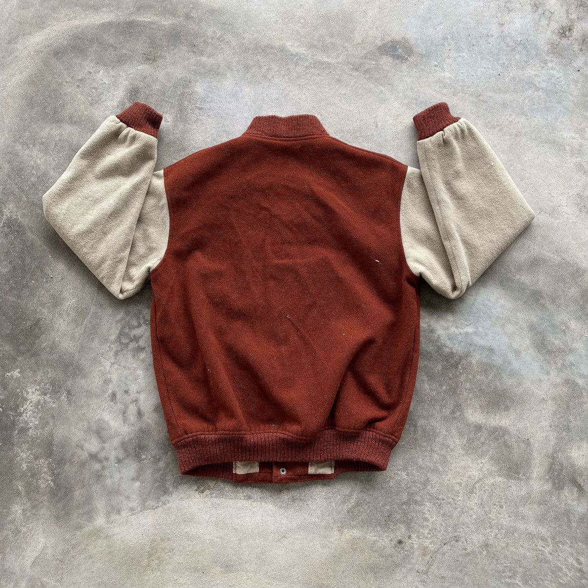 American Football by TOWN'S MAN Button Varsity Jacket