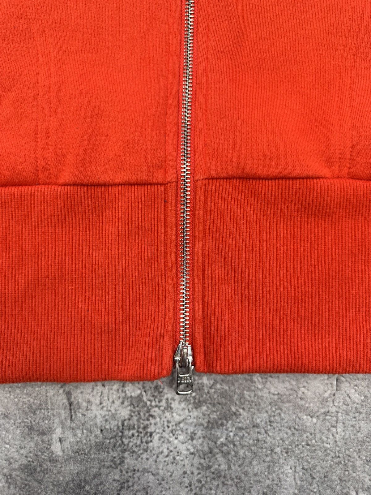 Diet Butcher Slim Skin Diesel Women Zip Hoodie Red Size M Size M / US 6-8 / IT 42-44 - 2 Thumbnail