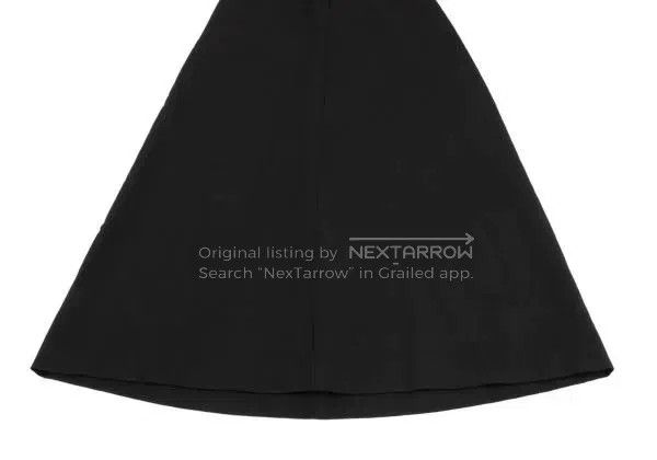 Comme des Garcons Comme Des Garcons size S Black Vintage Half Skirt Size 23" - 6 Thumbnail