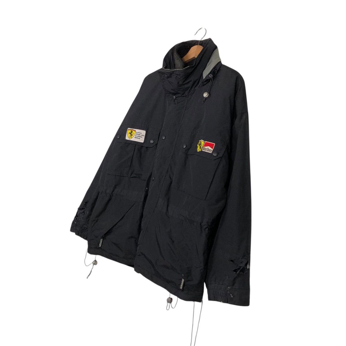 Japanese Brand 📌Vintage Zipper Jacket Racing Wear Ferrari Distressed Wear Size US S / EU 44-46 / 1 - 3 Thumbnail