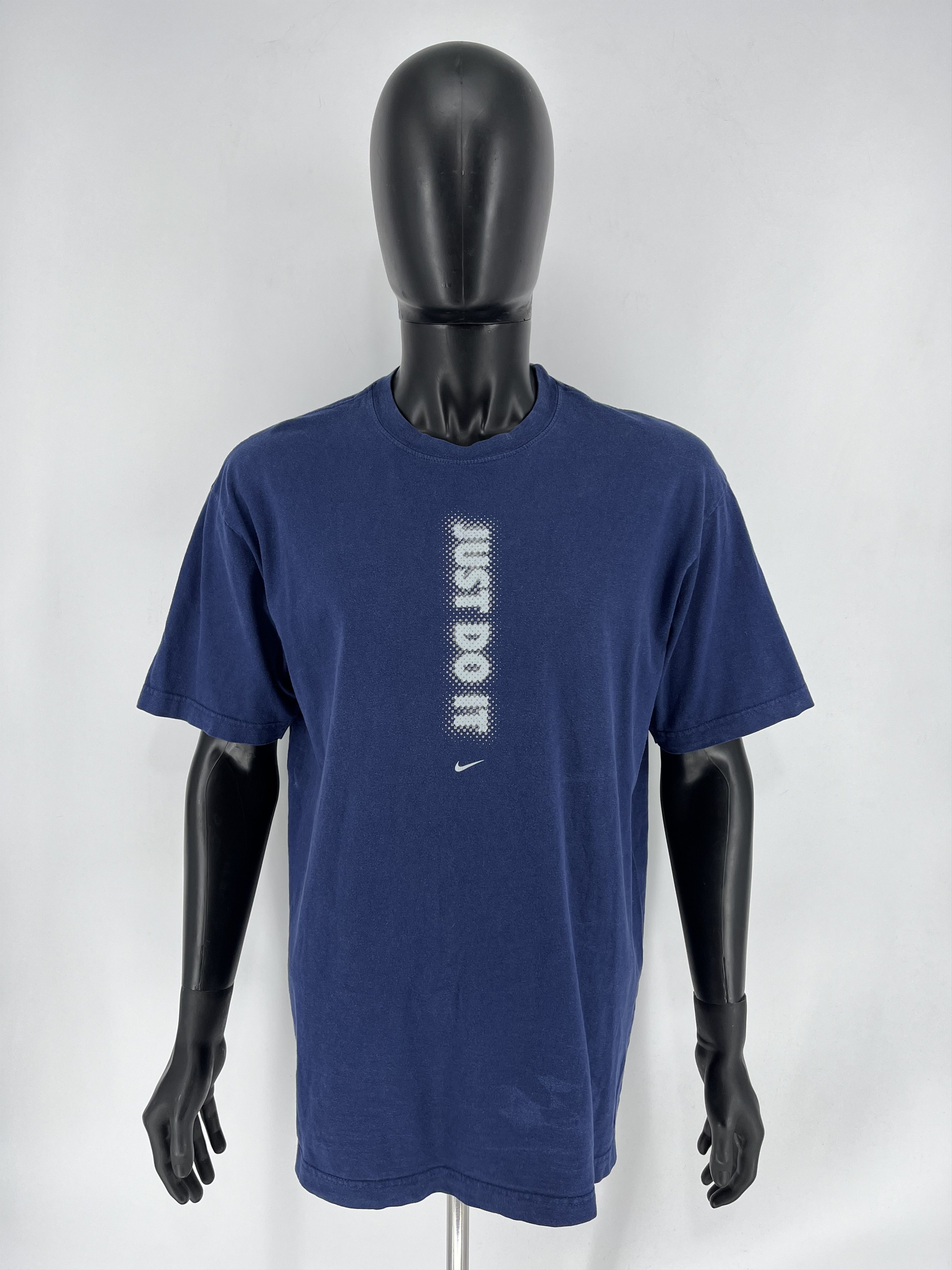 Nike Vintage 90s NIKE JUST DO IT SWOOSH Tee Streetwear Y2K Style Size US L / EU 52-54 / 3 - 2 Thumbnail