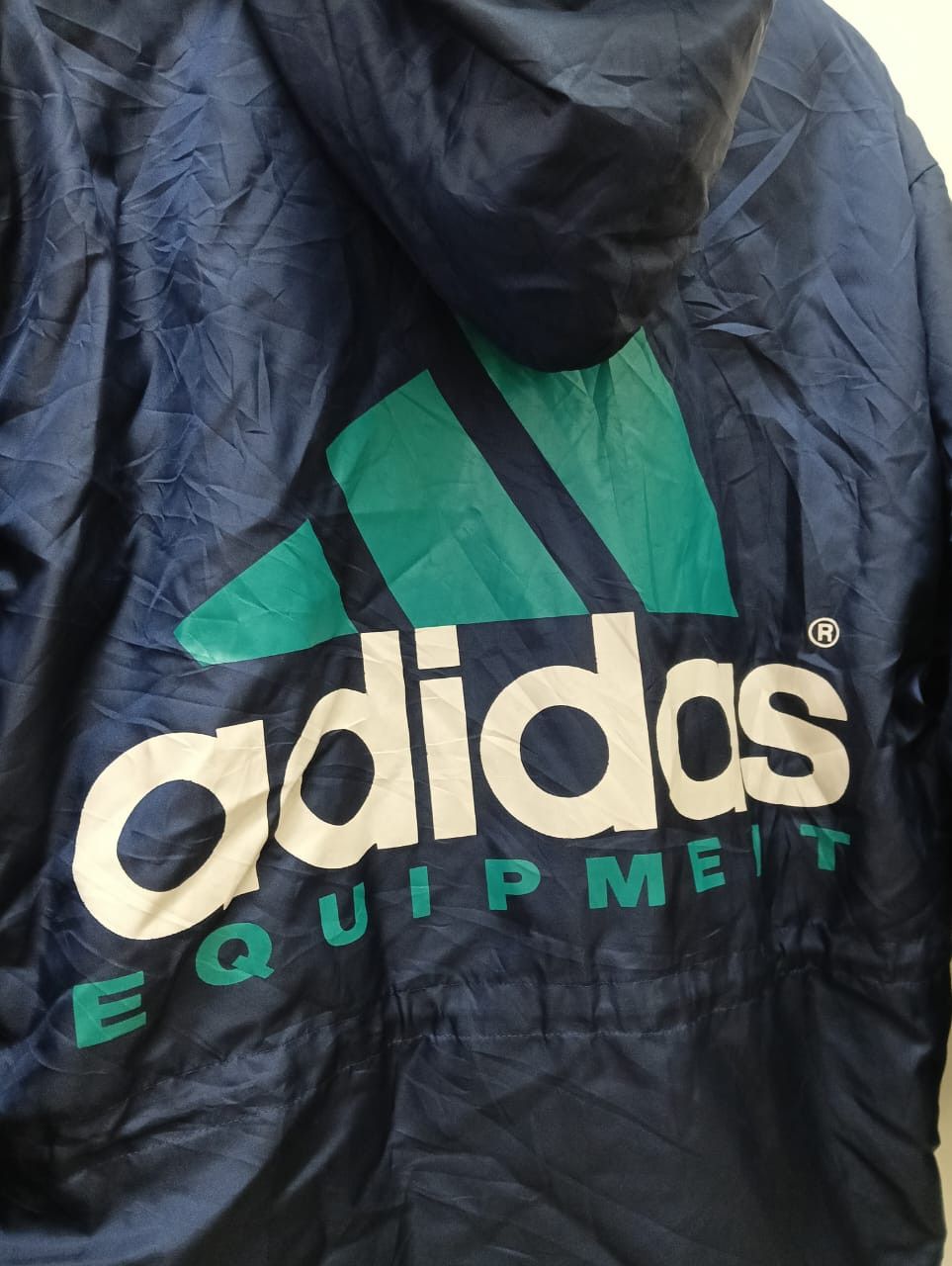 Vintage 🔥Vintage 90s Adidas Equipment Hooded Button Up Japan Size US XL / EU 56 / 4 - 7 Thumbnail
