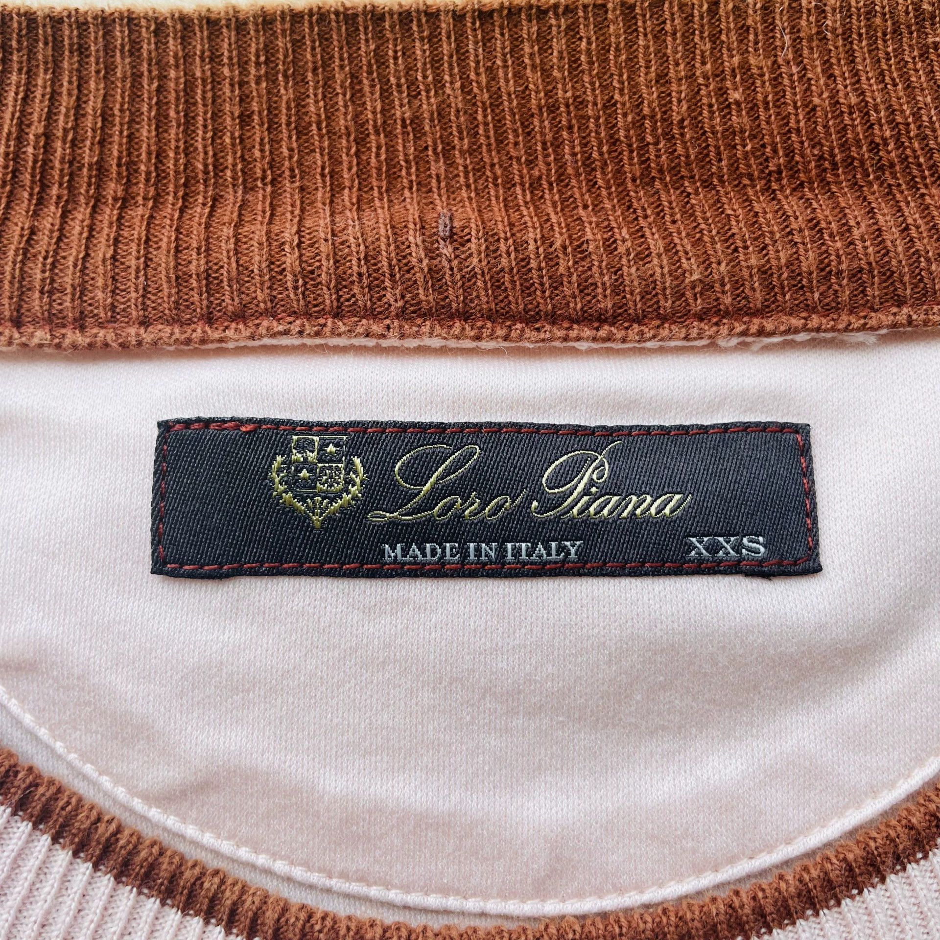 Loro Piana Loro Piana Women's Pink Knit Short Sleeve XXS Size XXS / US 00 / IT 34 - 4 Thumbnail
