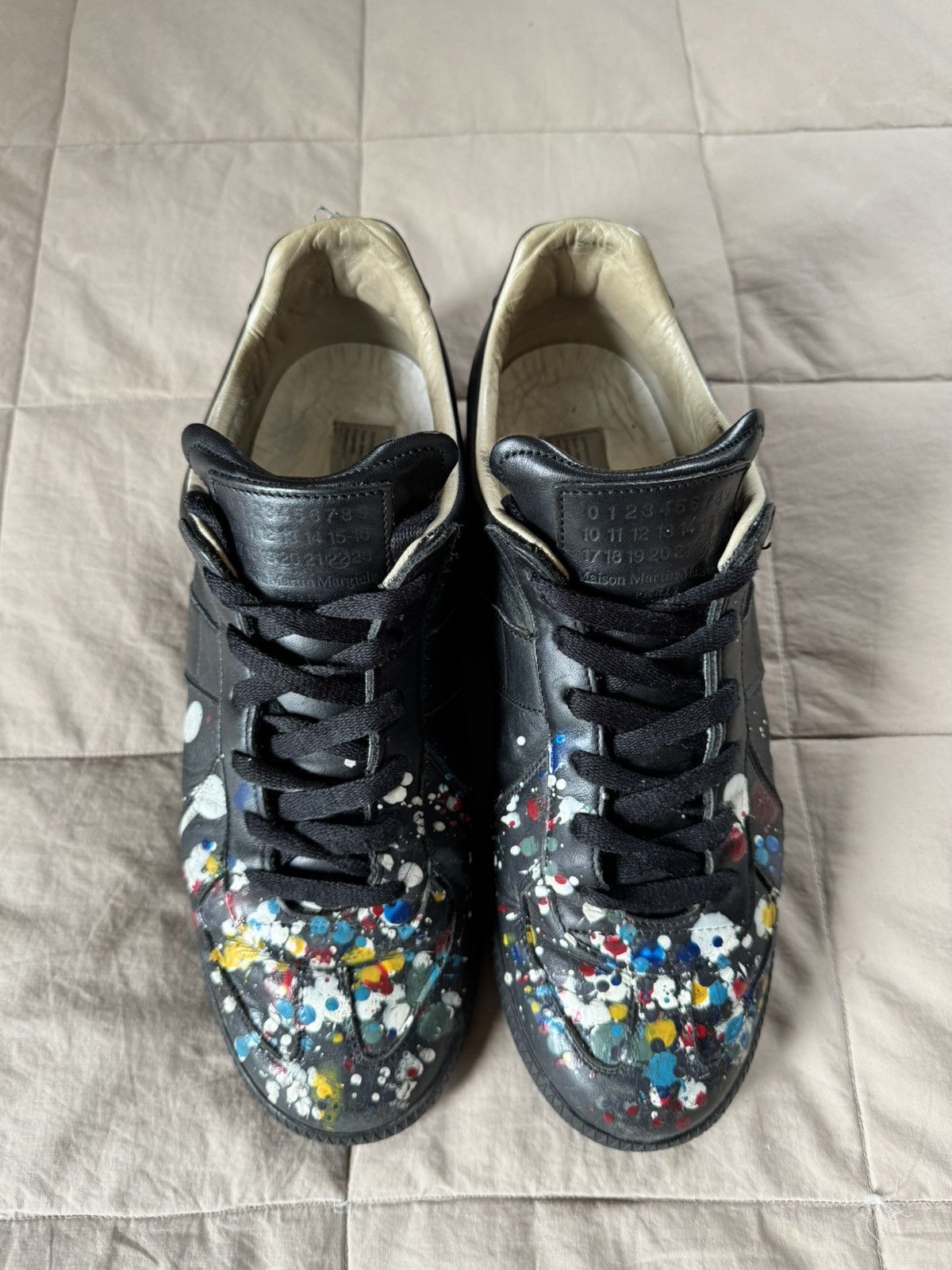 Maison Margiela Maison Margiela Paint Splattered Gats Size US 8 / EU 41 - 1 Thumbnail