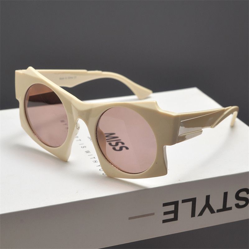 VIBE Vibe Street ins style custom avant-garde sunglasses Size ONE SIZE - 4 Thumbnail