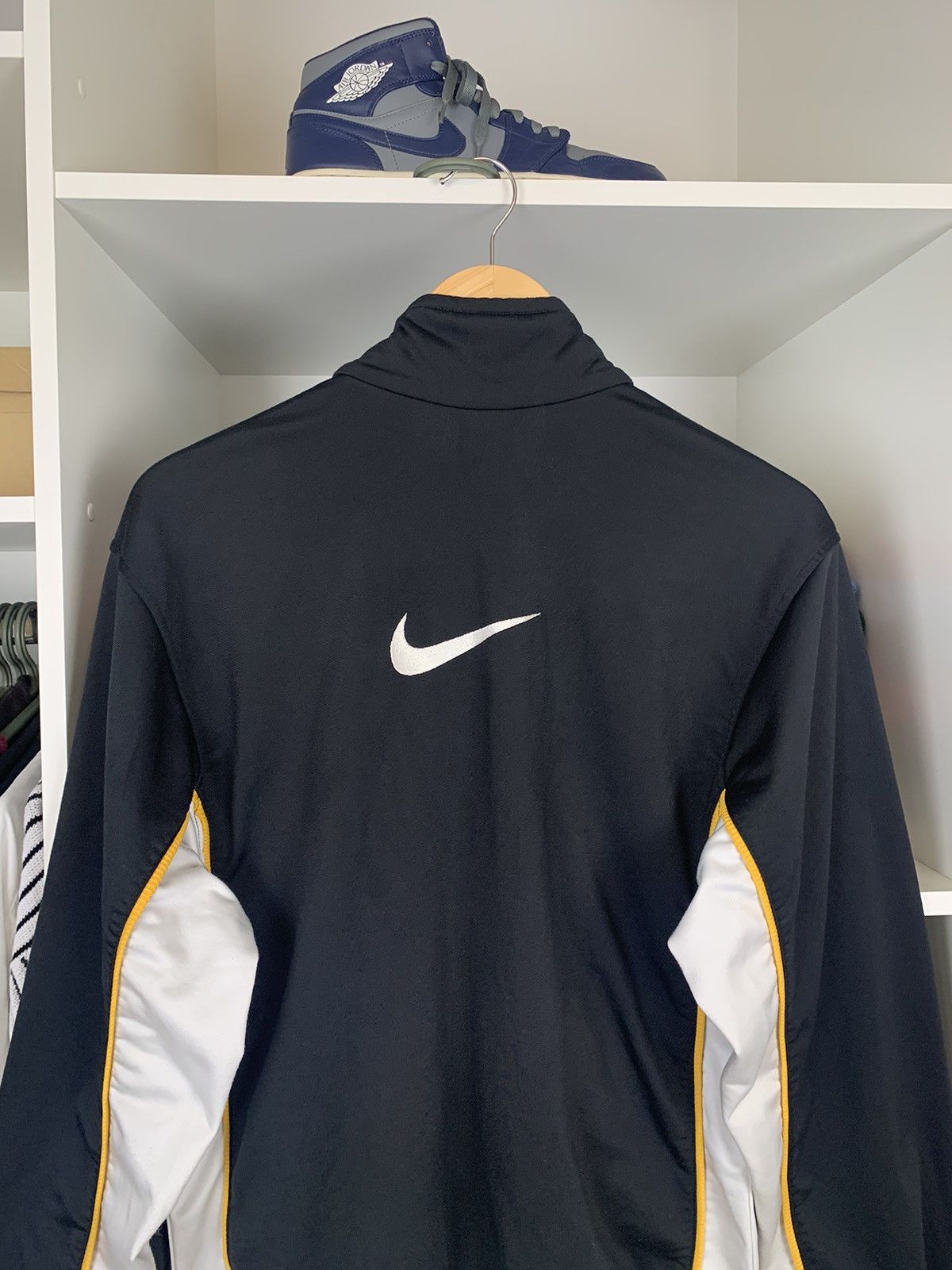 Nike × Vintage Vintage Nike Big Swoosh Olympic Jacket Size US S / EU 44-46 / 1 - 2 Thumbnail