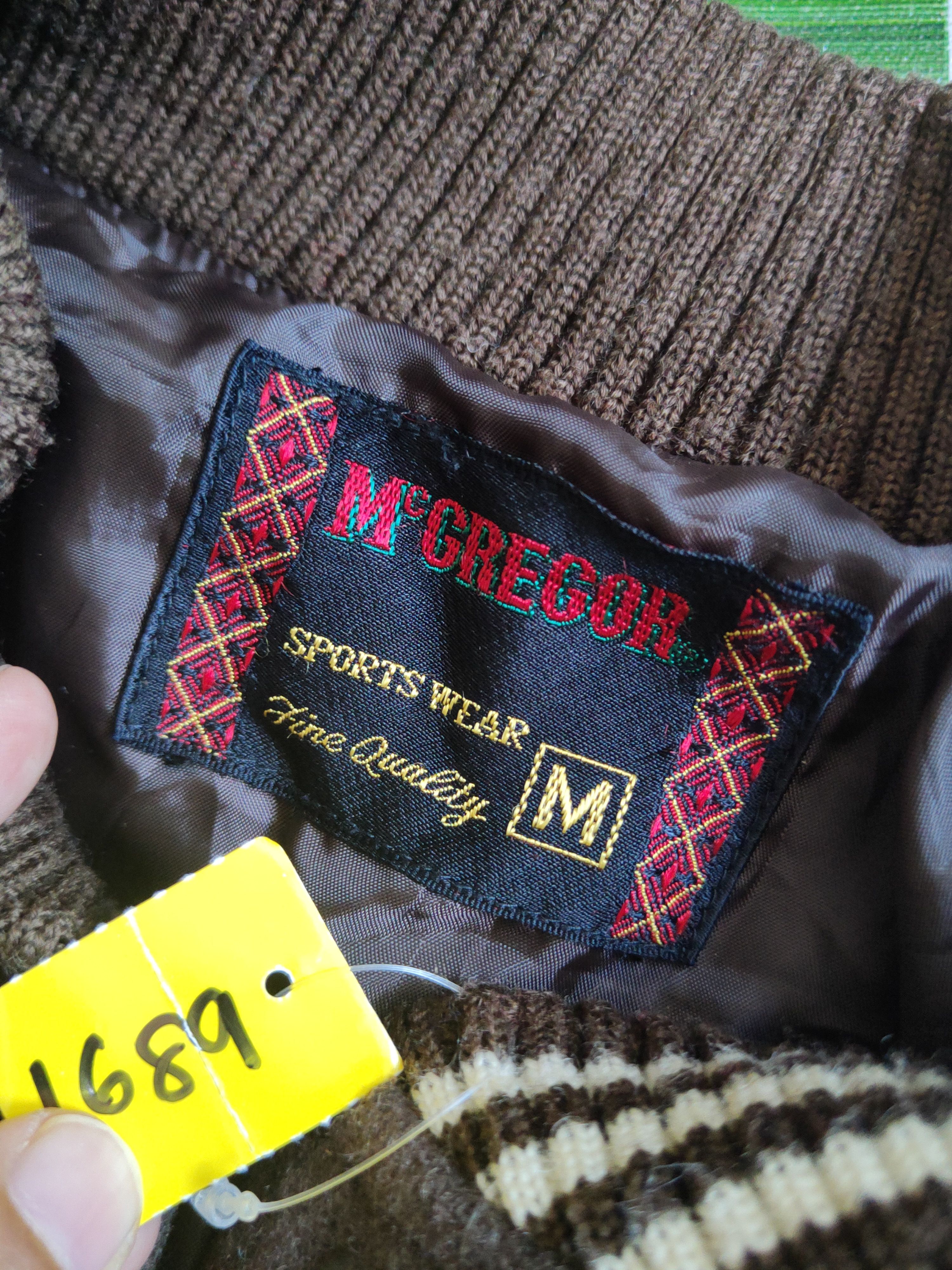 McGregor DL McGregor Brown Wool Varsity Jackets #1689 Size US M / EU 48-50 / 2 - 14 Thumbnail