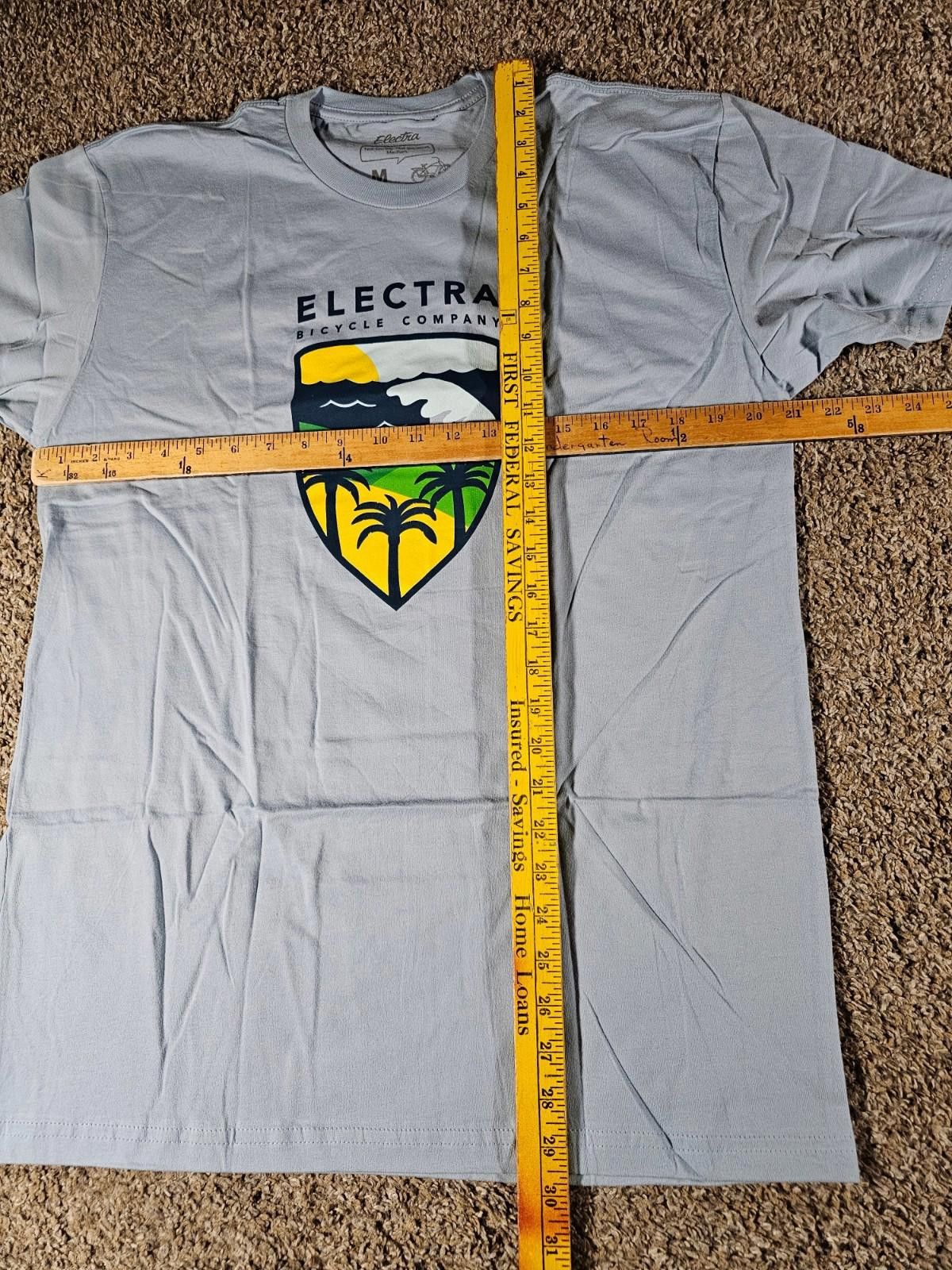 Electric Visual TREK electra bicycle company mens M T-shirt Size US M / EU 48-50 / 2 - 6 Thumbnail