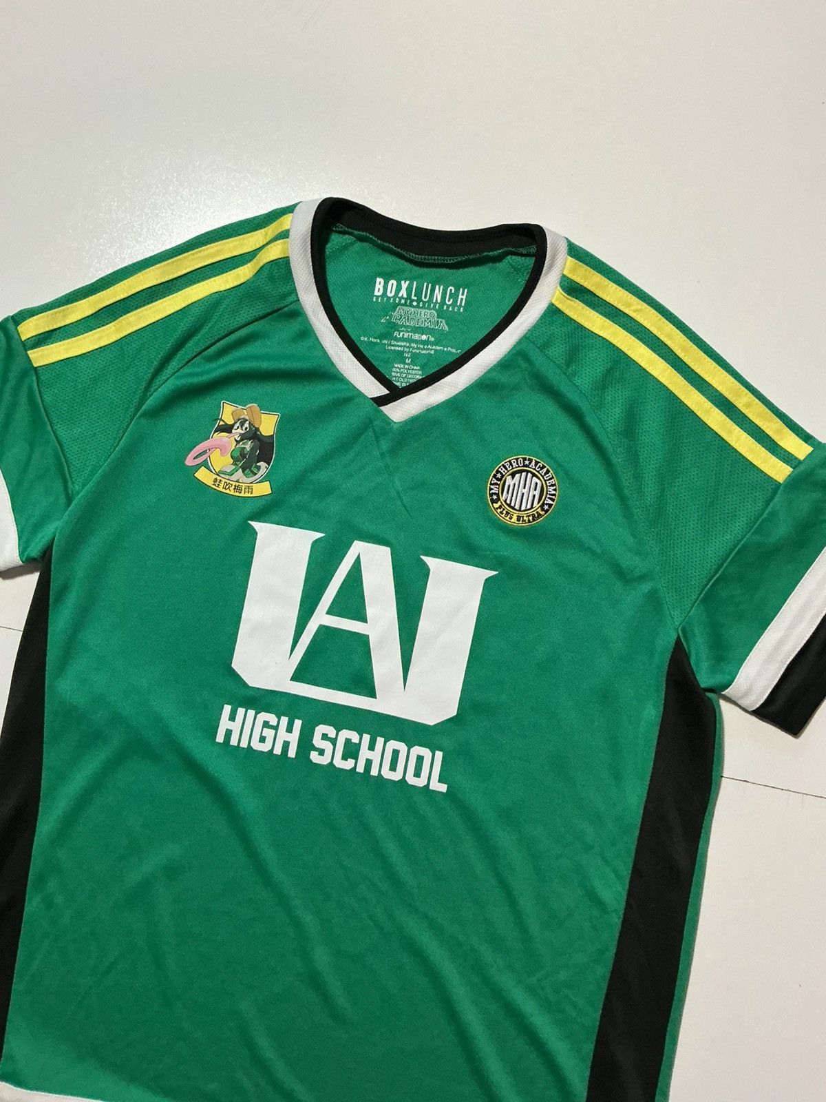 Other My Hero Academia Tsuyu Asui Frog Hero Manga Soccer Jersey Size US M / EU 48-50 / 2 - 3 Thumbnail