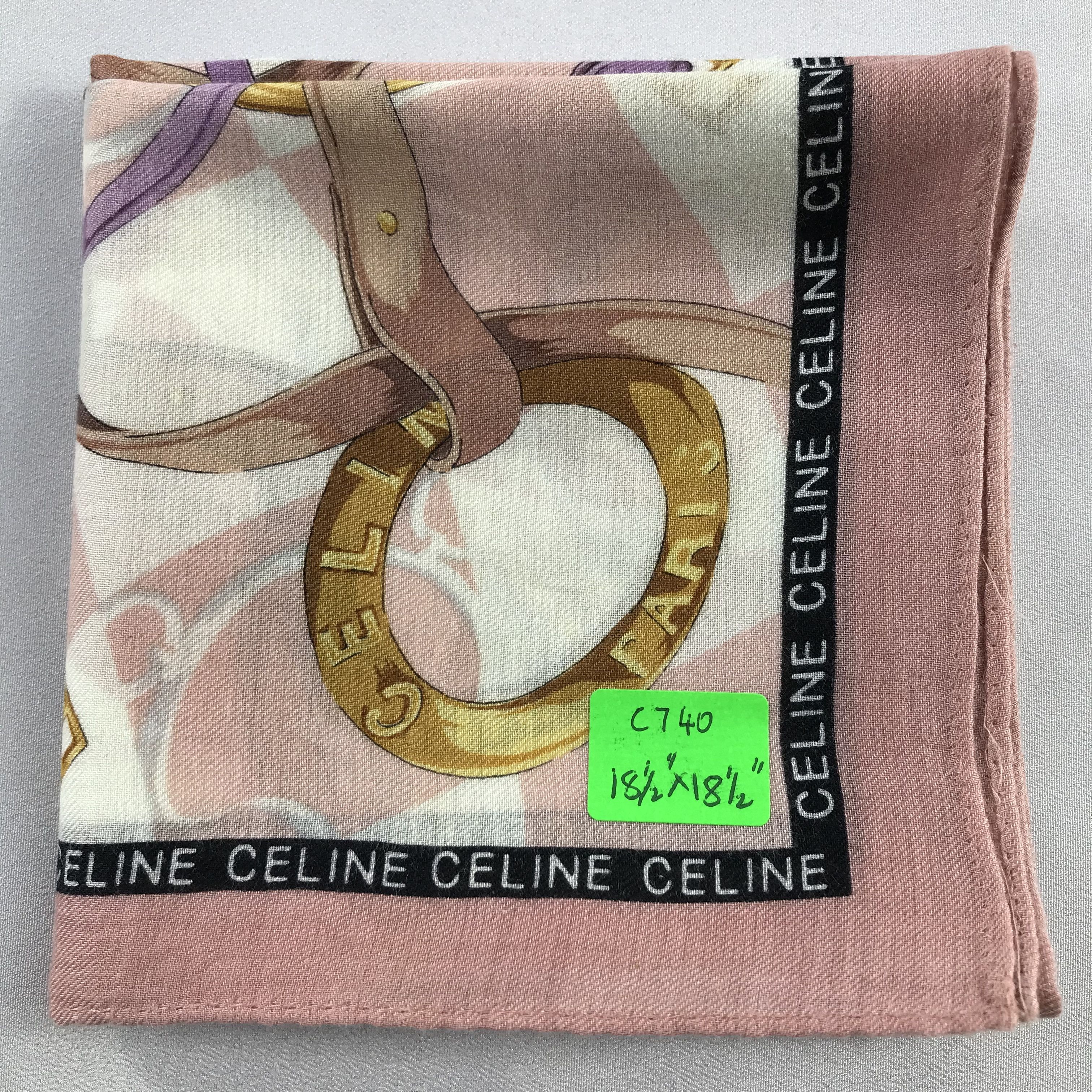 Celine Celine Handkerchief / Bandana / Neckerchief C740 Size ONE SIZE - 8 Thumbnail