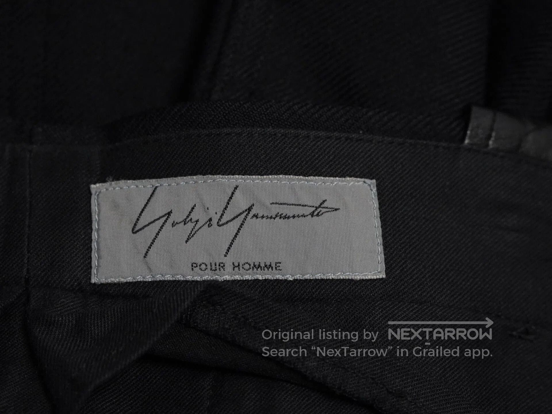 Yohji Yamamoto black long pants by yohji yamamoto. Size US 30 / EU 46 - 6 Thumbnail