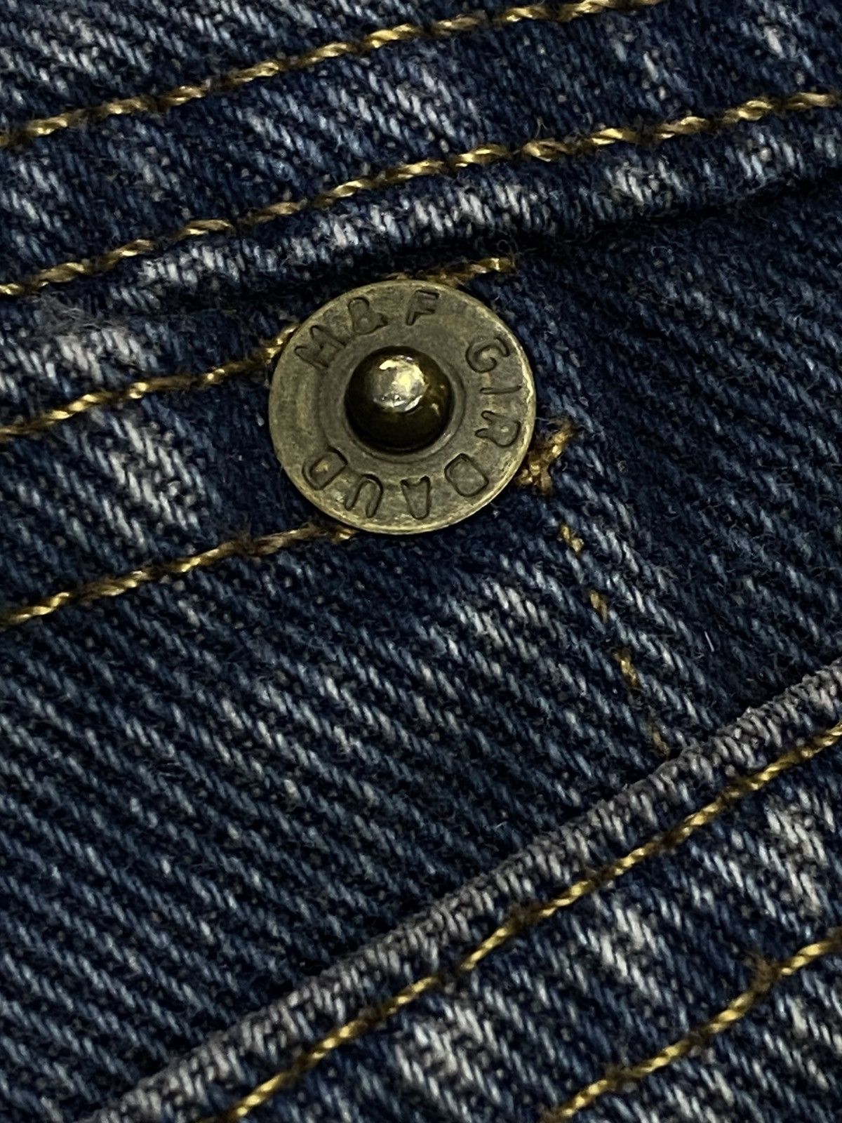 Marithe + Francois Girbaud 90s Marithe Francois Girbaud Corduroy Switching Denim Jacket Size US L / EU 52-54 / 3 - 13 Thumbnail