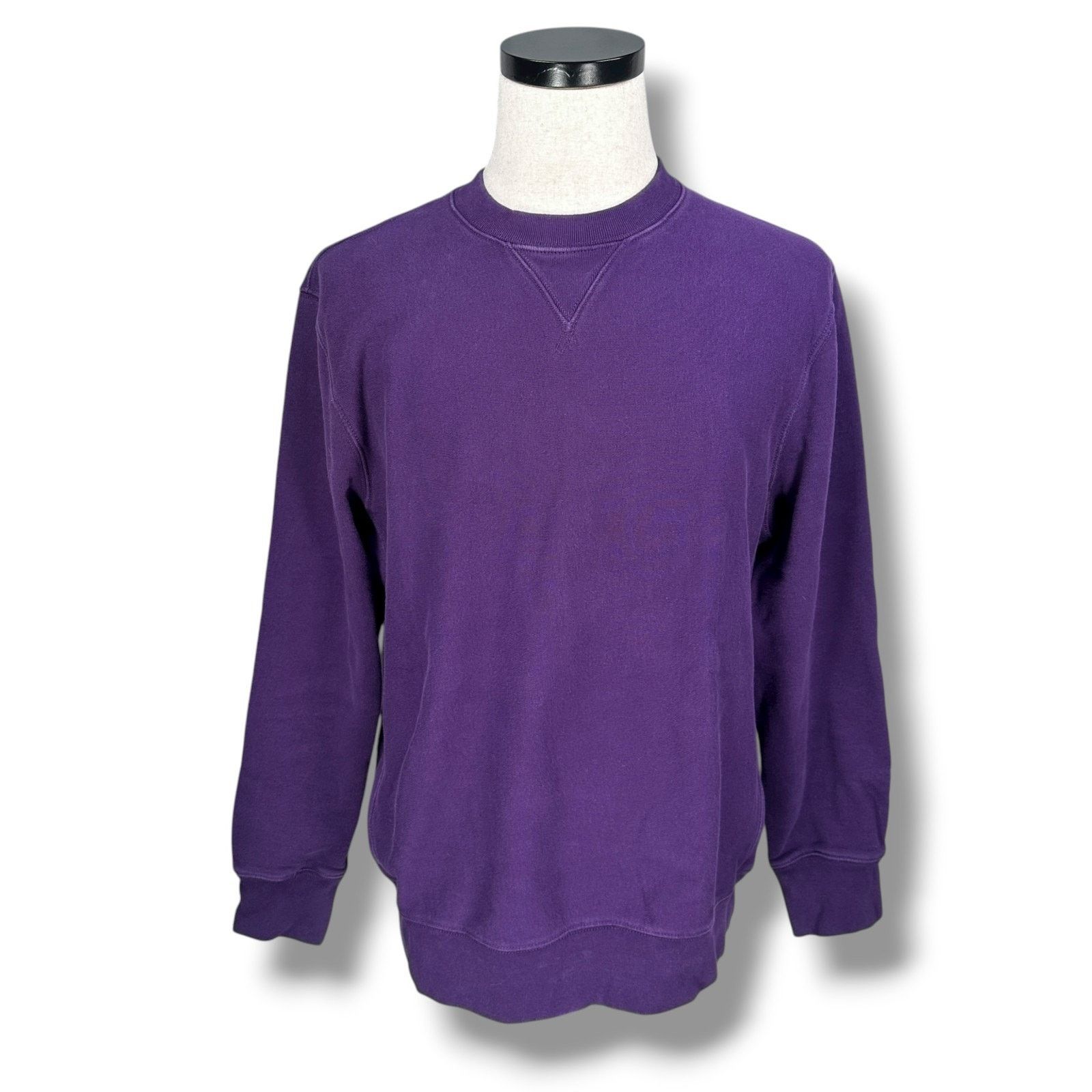 J.Crew J.Crew Sportswear Thick Crewneck Sweatshirt Men’s L Purple Size US L / EU 52-54 / 3 - 1 Thumbnail