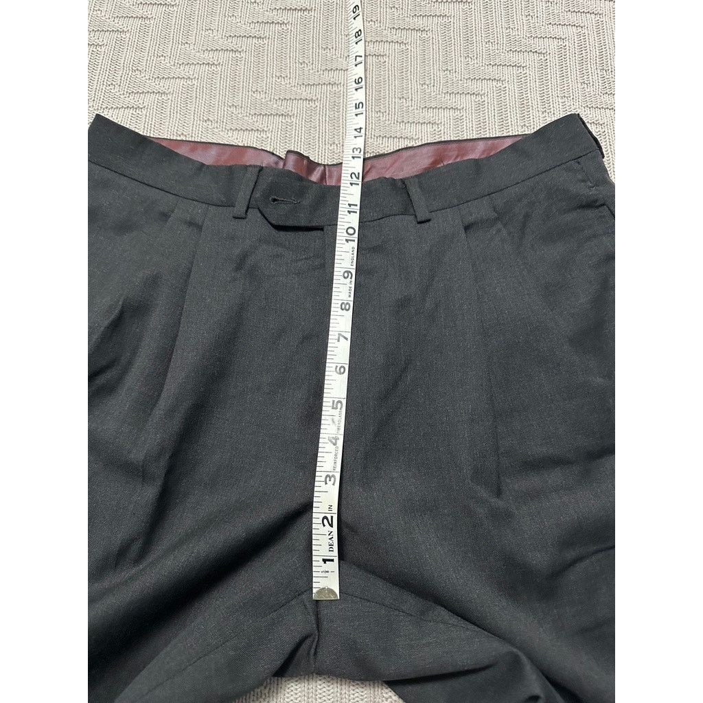 Ermenegildo Zegna Ermenegildo Zegna gray Italian wool dress pants size 34 Size US 34 / EU 50 - 6 Thumbnail